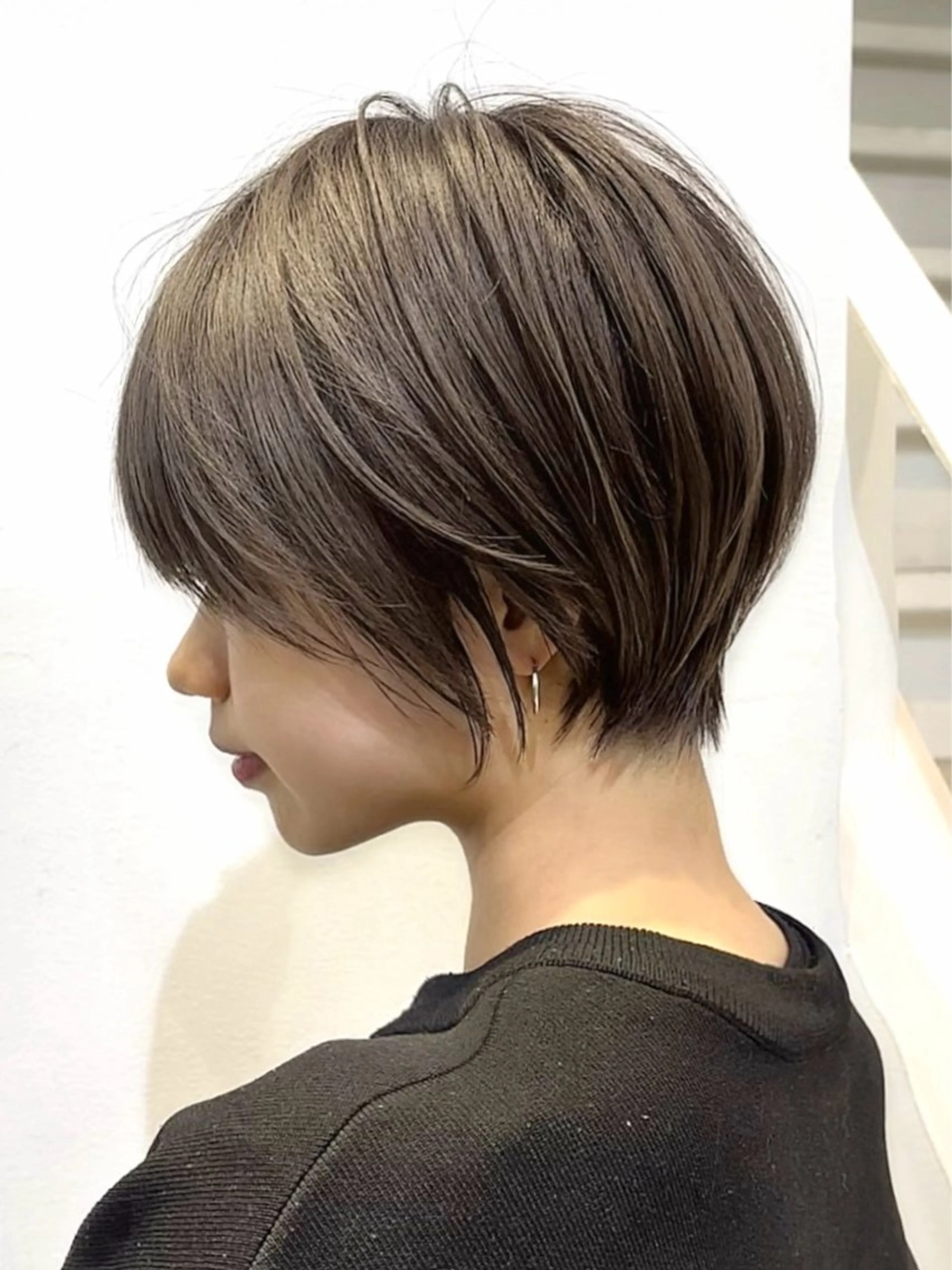 ショート ⭐️朝楽ボブパーマ ⭐️かえでのヘアスタイル