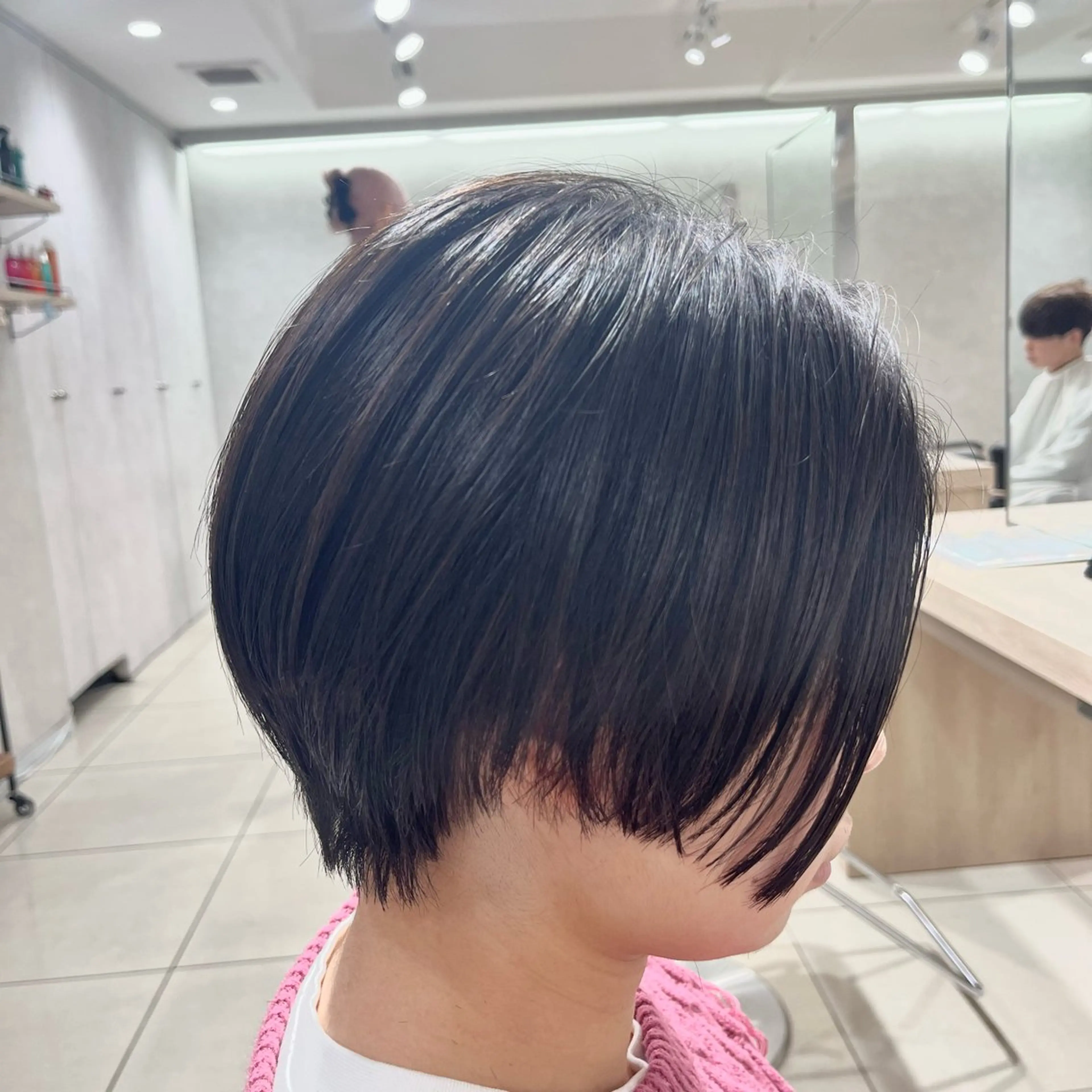 ショート ハンサムショート ショートヘア カット トリートメント 巖本 真希のヘアスタイル