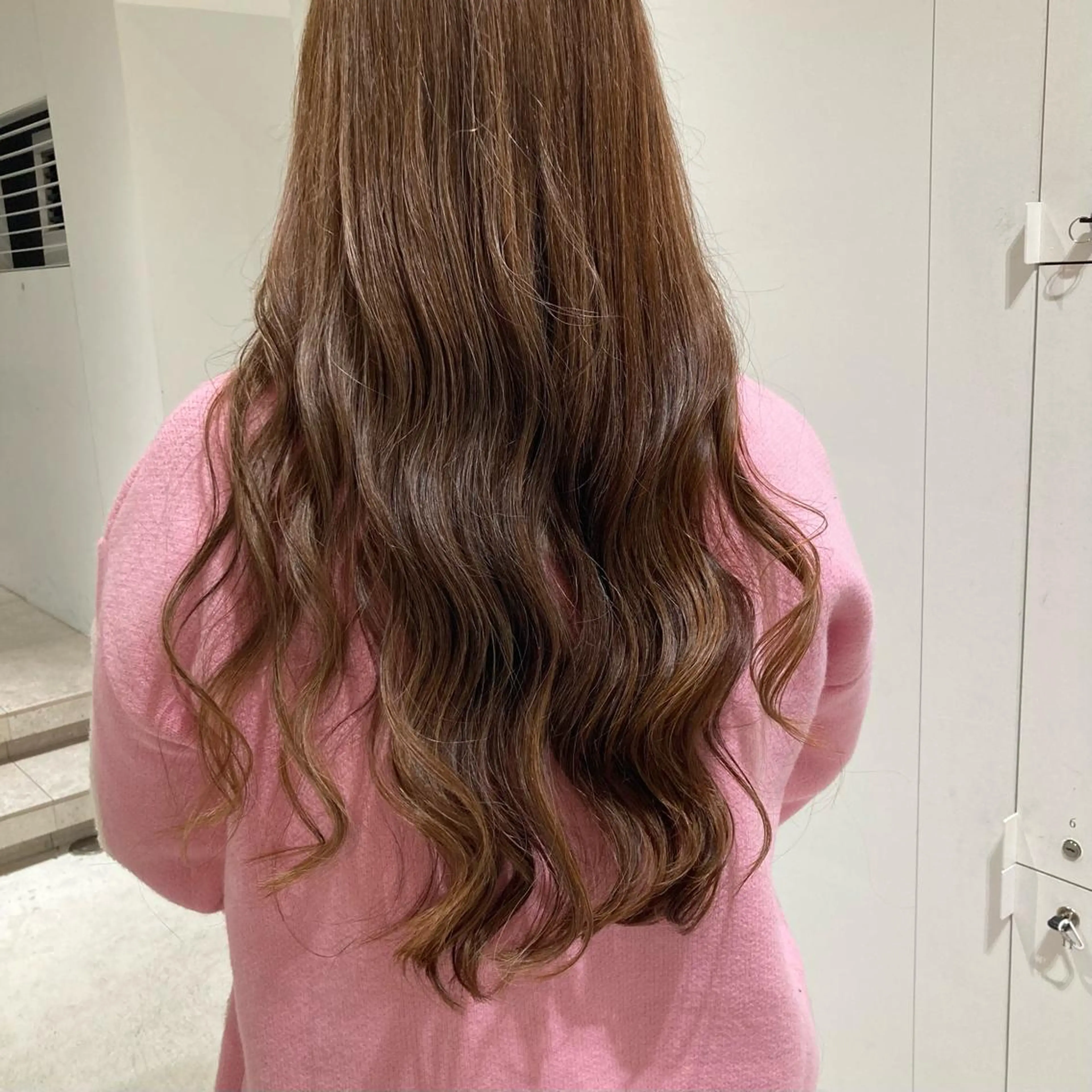 ロング カラー ヘアカラー 透明感カラー🫧 nanohaのヘアスタイル