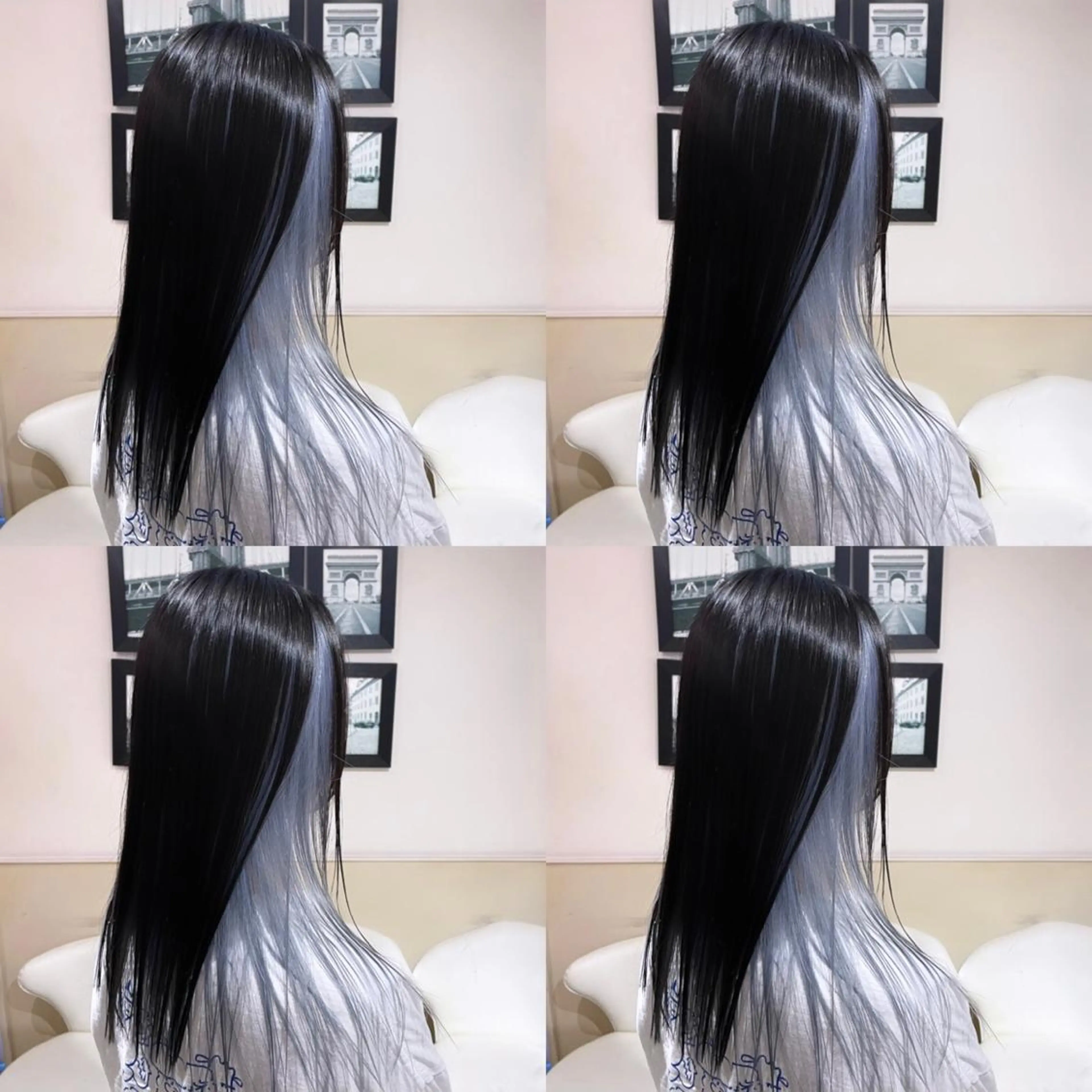 セミロング カラー ブルーカラー 🌟トップデザイナー 高橋🌟のヘアスタイル