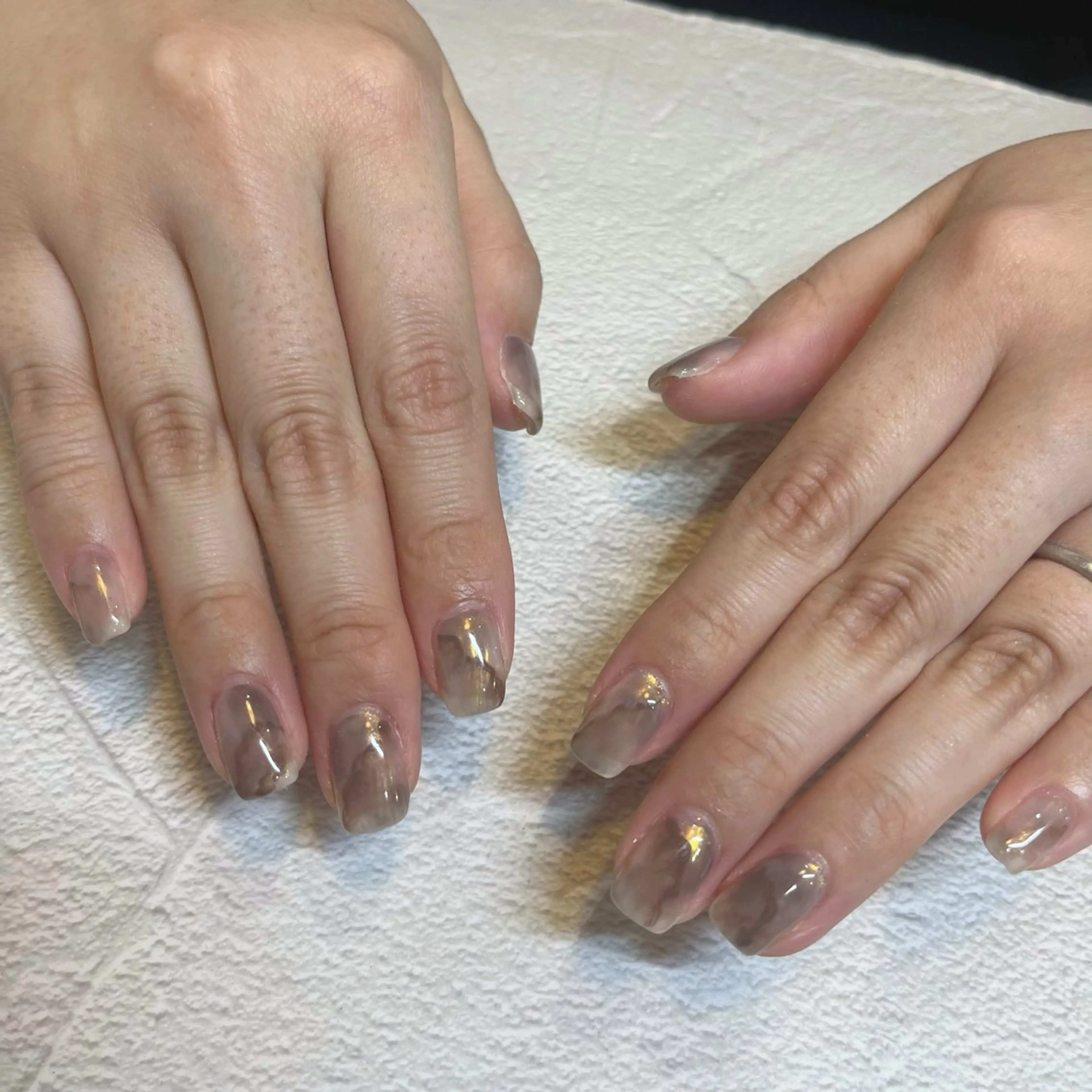 ネイル ニュアンスネイル REMIA 🤍 NAKANEのネイルデザイン