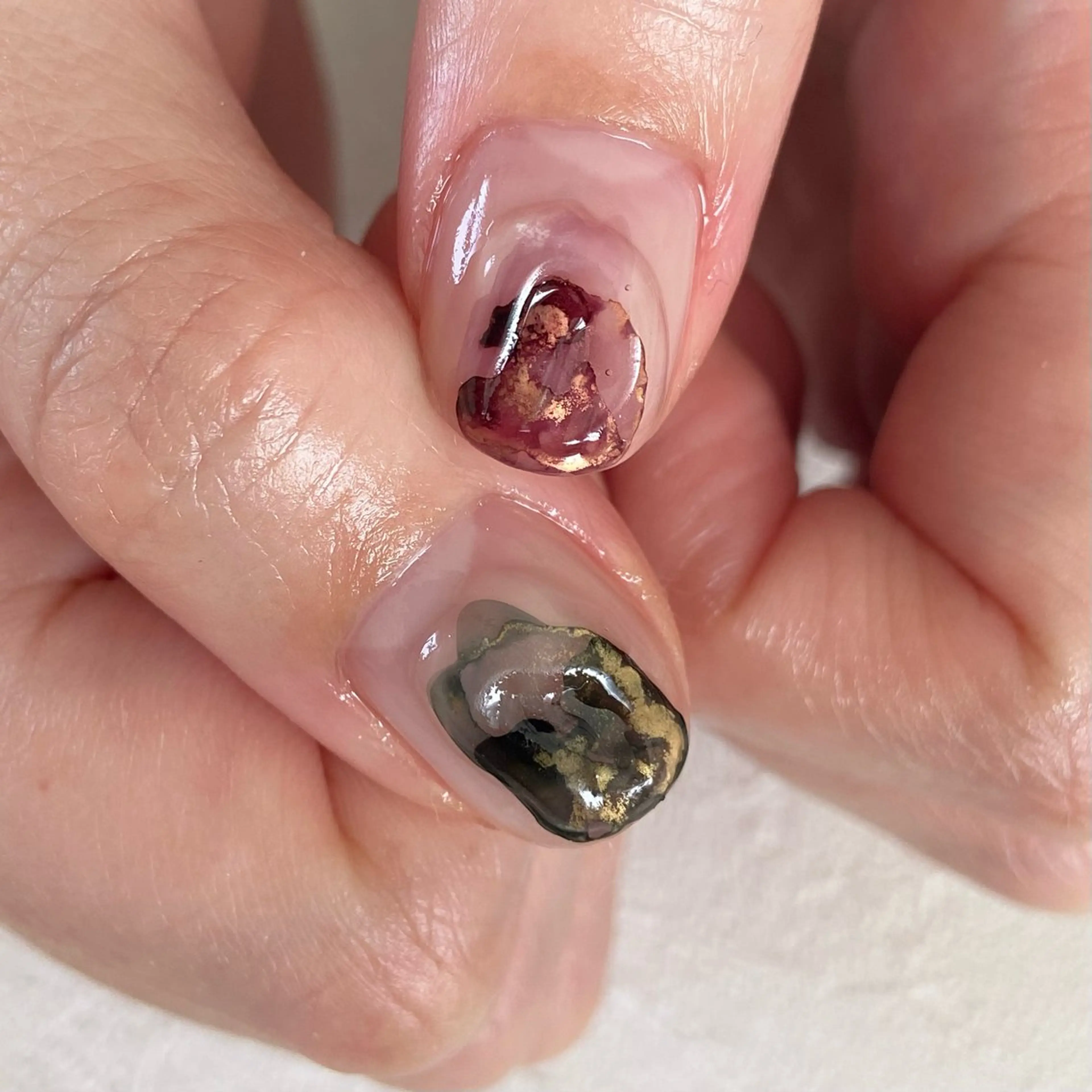 ネイル ハンドネイル 甲府昭和甲斐 ネイルサロン　IROのネイルデザイン