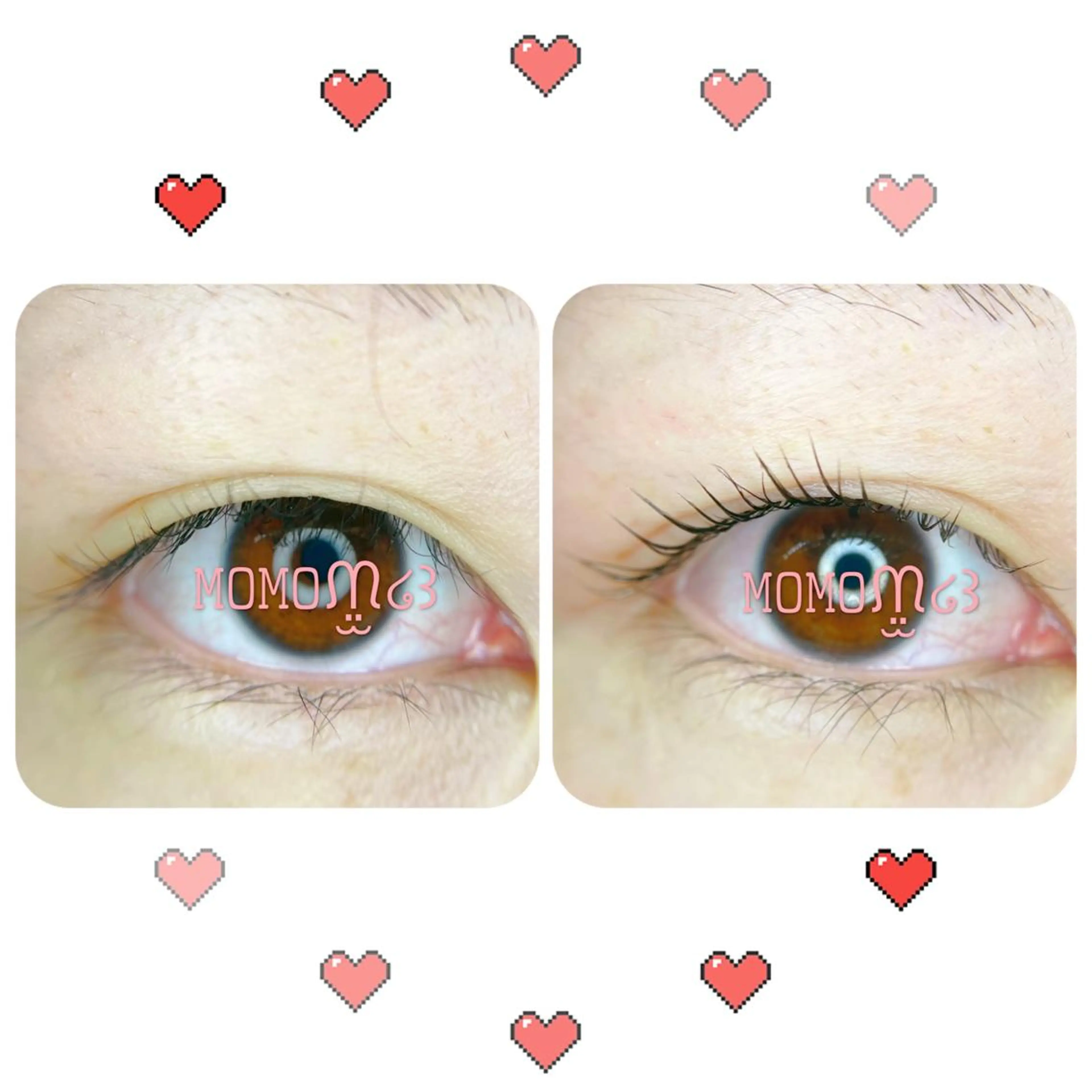 マツエク・マツパ フラットラッシュ ナチュラル パリジェンヌラッシュリフト 下まつげエクステ 一重×まつ毛パーマ モテデザインのプロ モモ🍑のマツエク・マツパデザイン