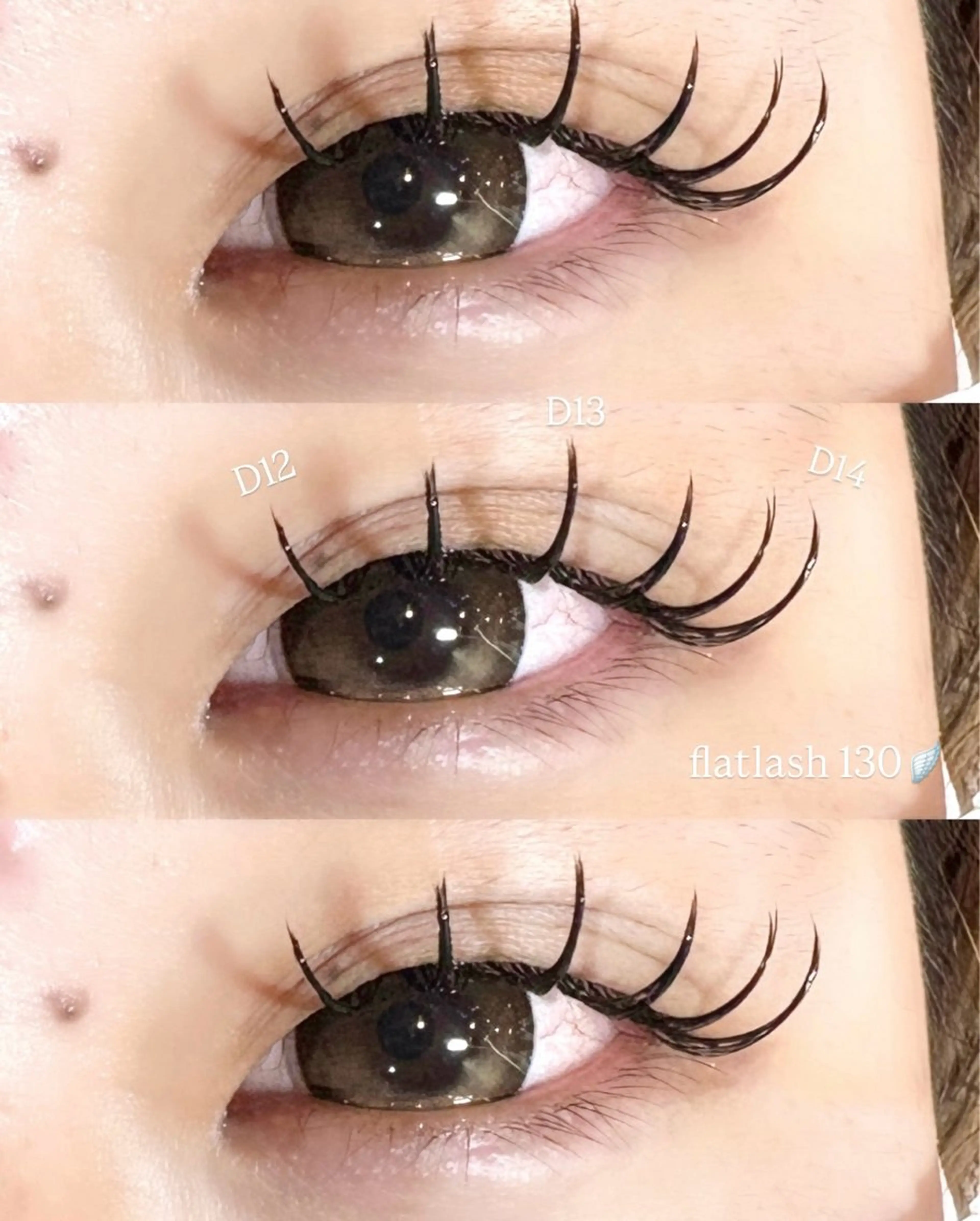 マツエク・マツパ 佐野 心結のマツエク・マツパデザイン