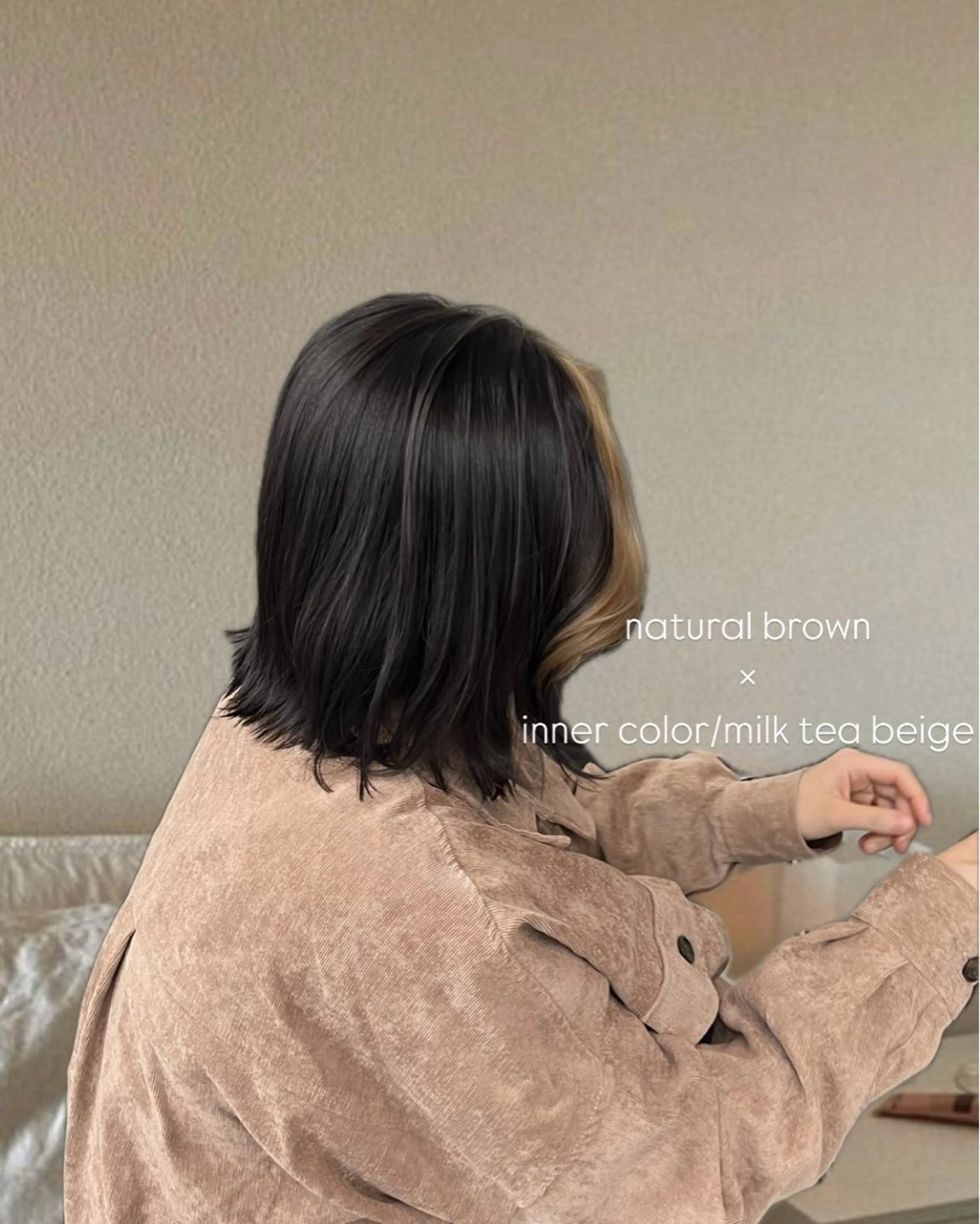 ミディアム INORI @de2poのヘアスタイル