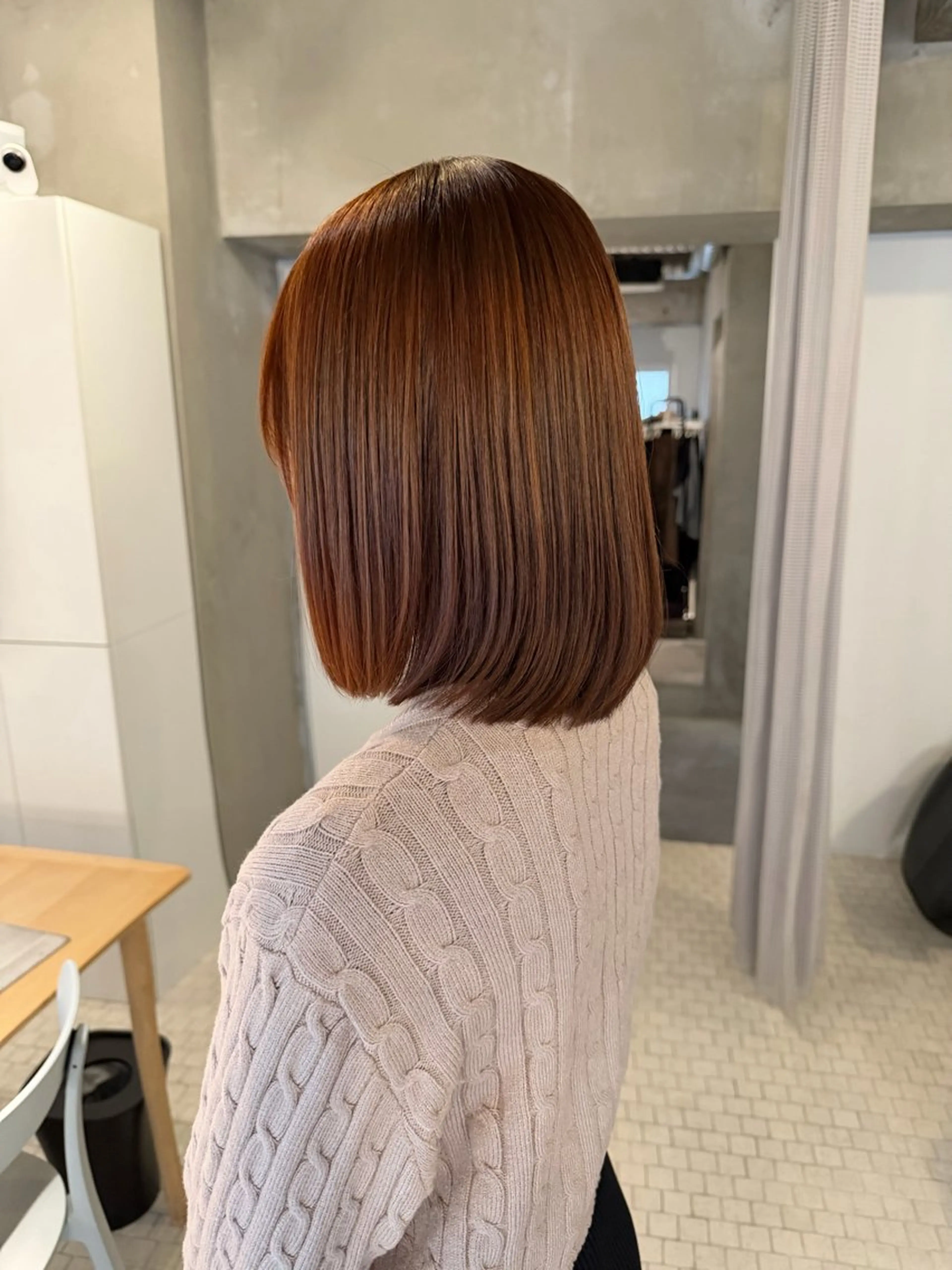 ミディアム 中野 こころのヘアスタイル