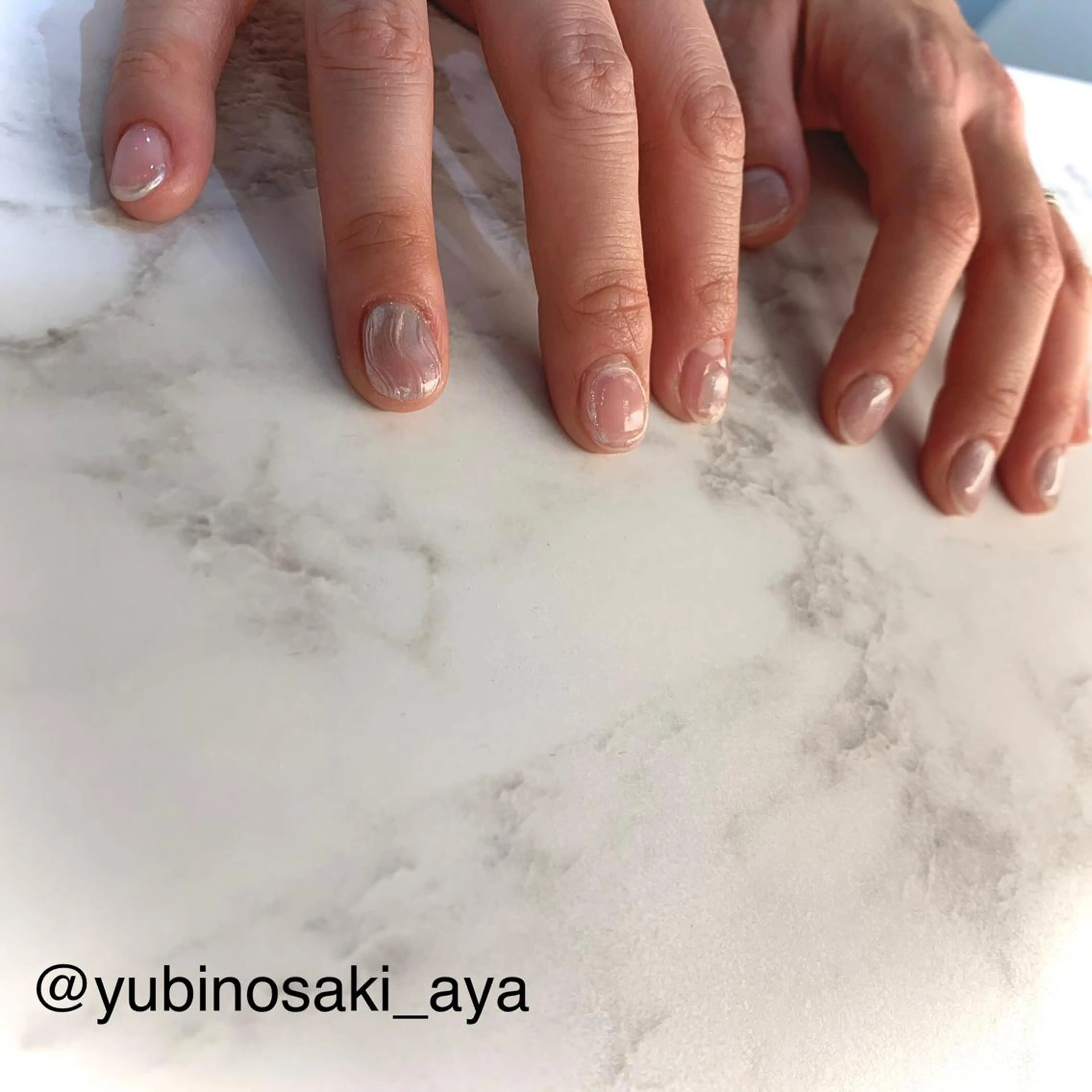 ネイル ゆびノさき茨木店 ニュアンス/アートのネイルデザイン