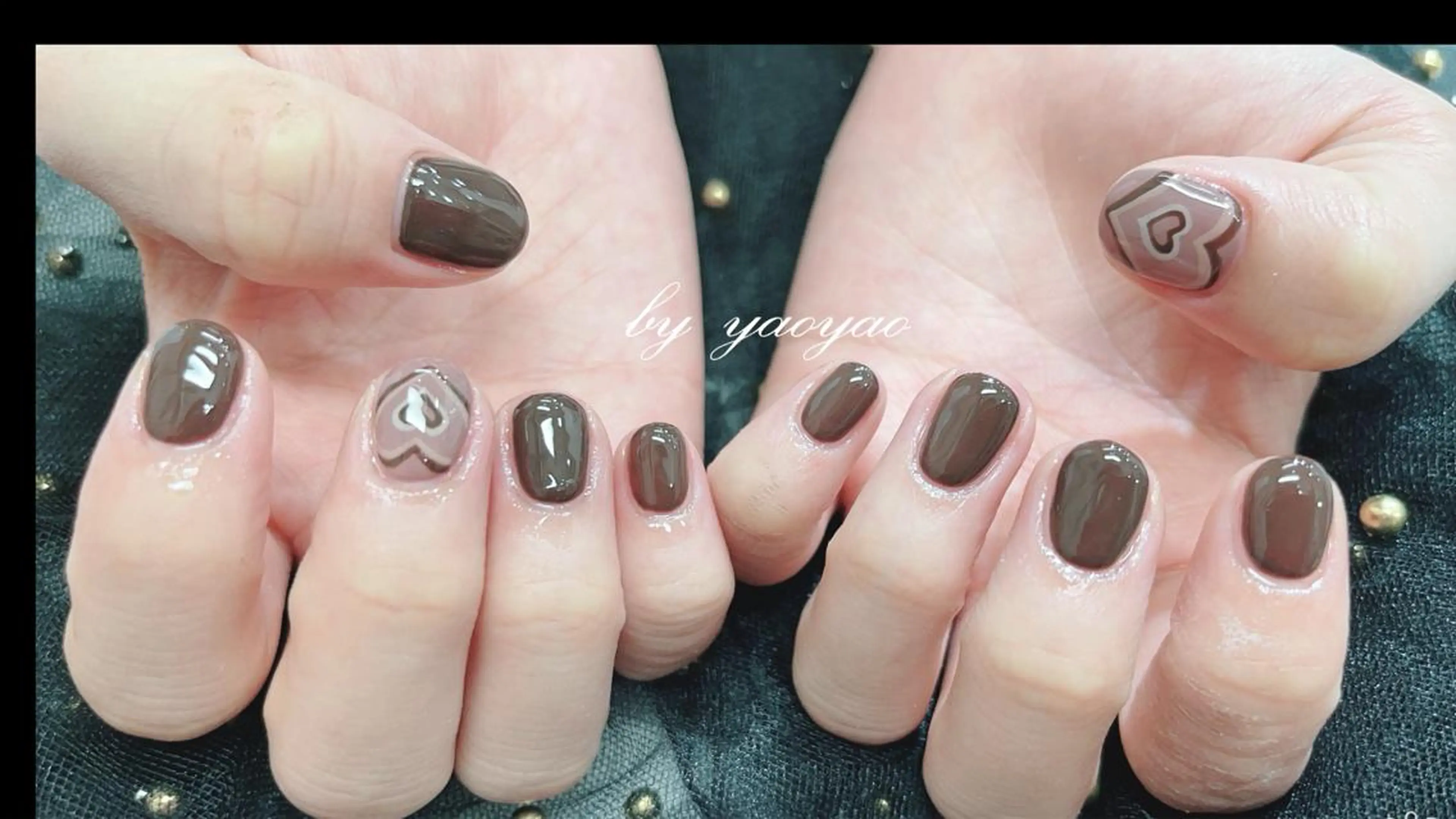 ネイル アートネイル ワンカラーネイル Umi nail& eyelashのネイルデザイン