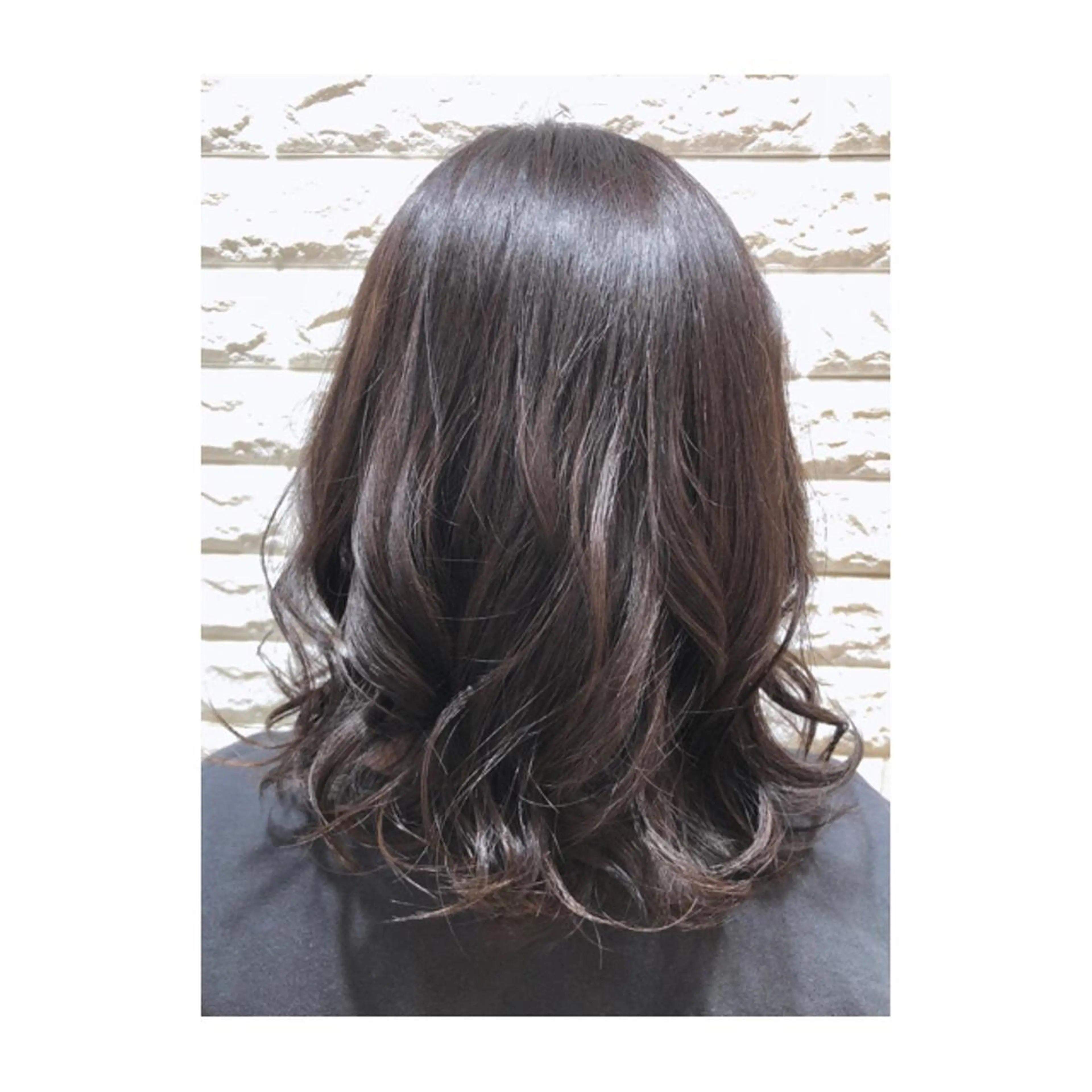 ミディアム カラー カット ヘアカラー トリートメント 🦋NAKAMURA 🦋のヘアスタイル