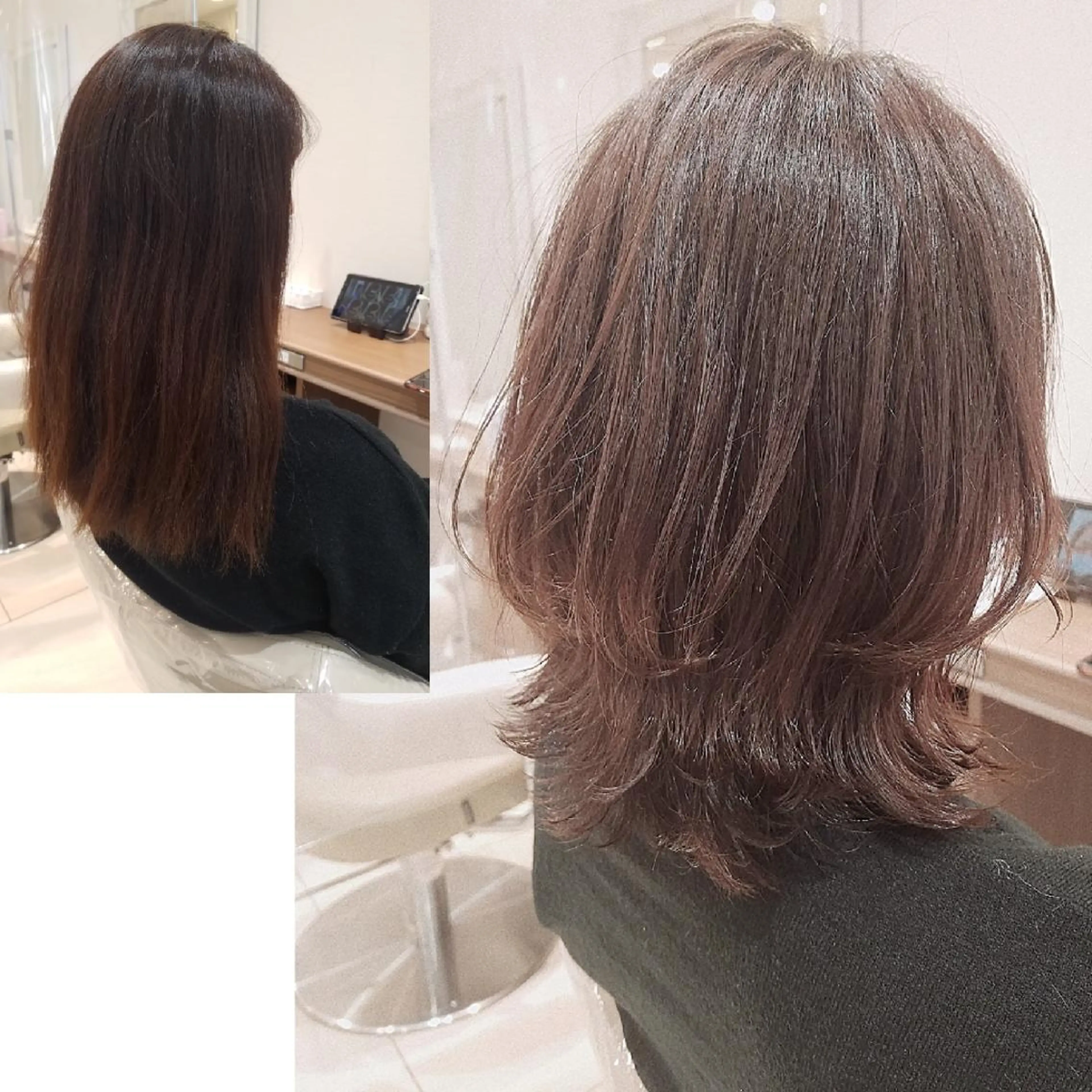 ミディアム ウルフカット 村岡【店長】 【骨格矯正ショート】のヘアスタイル