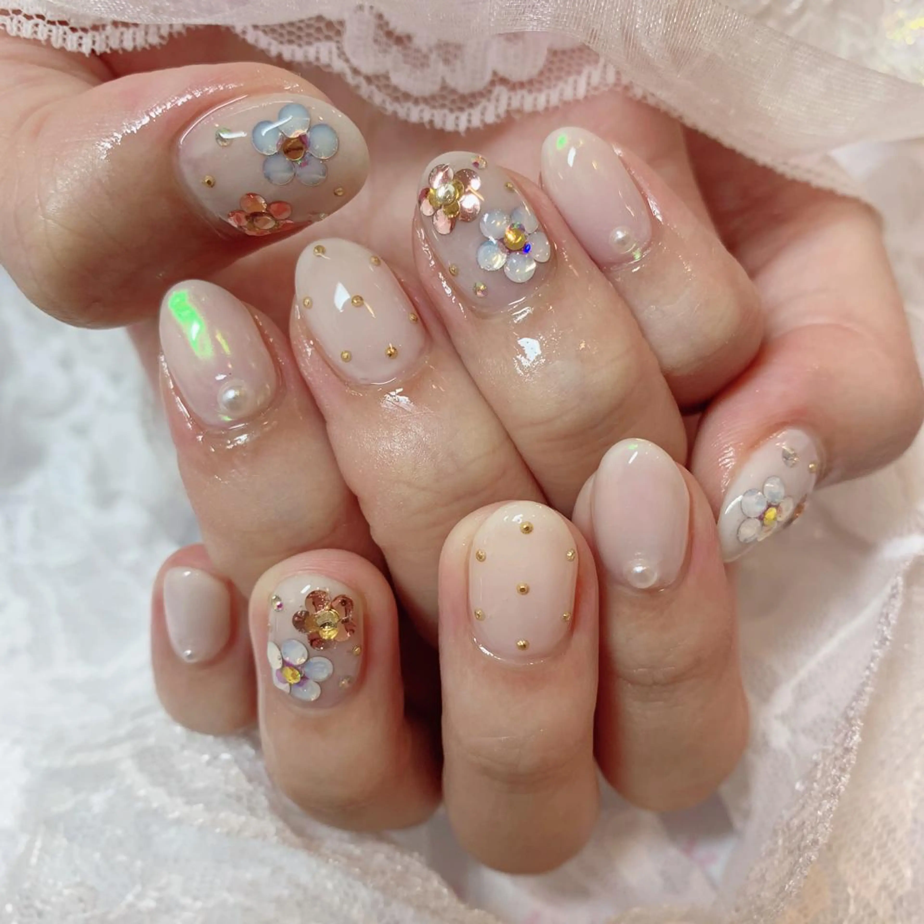 ネイル ハンドネイル La neige* yuki 🐩🌙のネイルデザイン