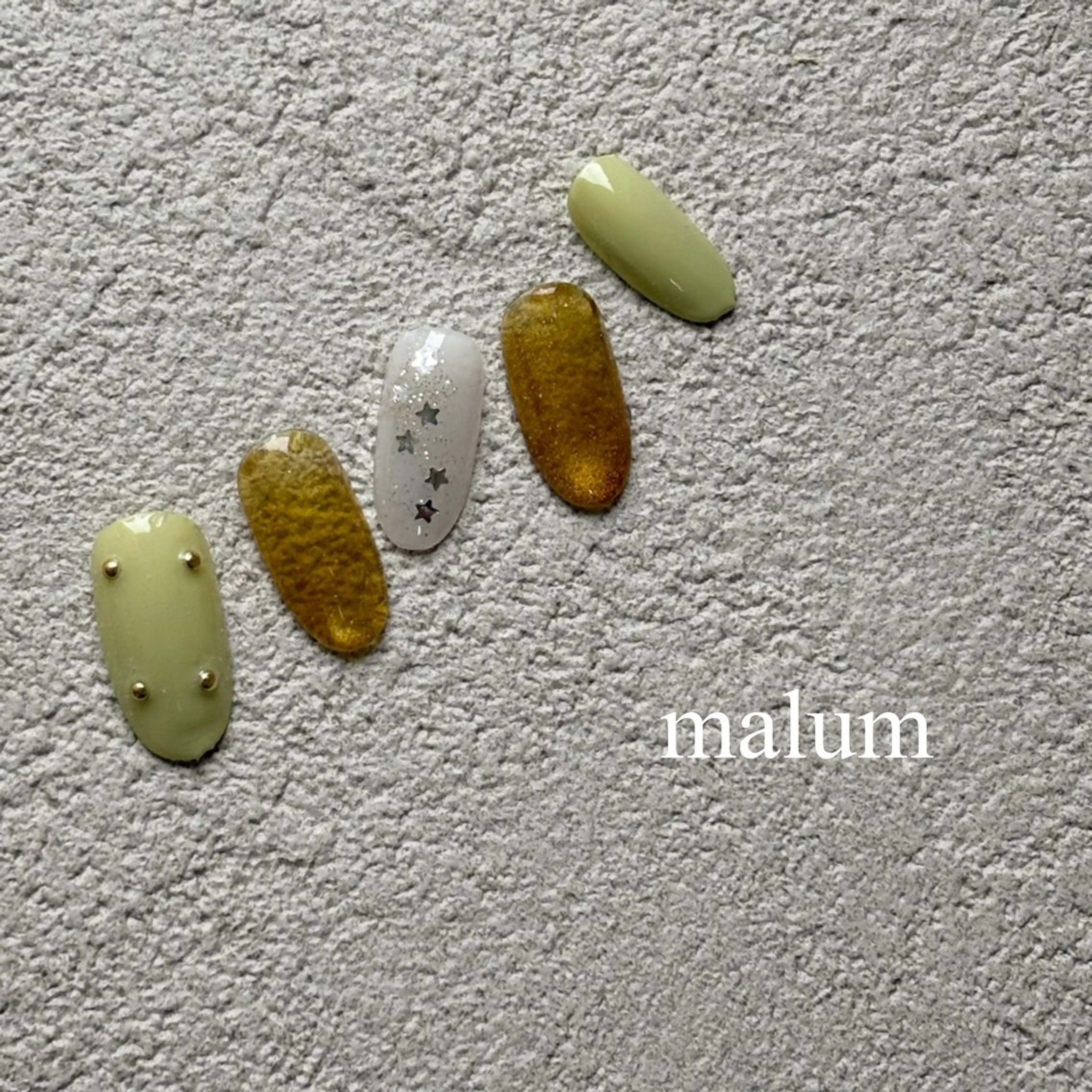 ネイル ハンドネイル malum nailのネイルデザイン