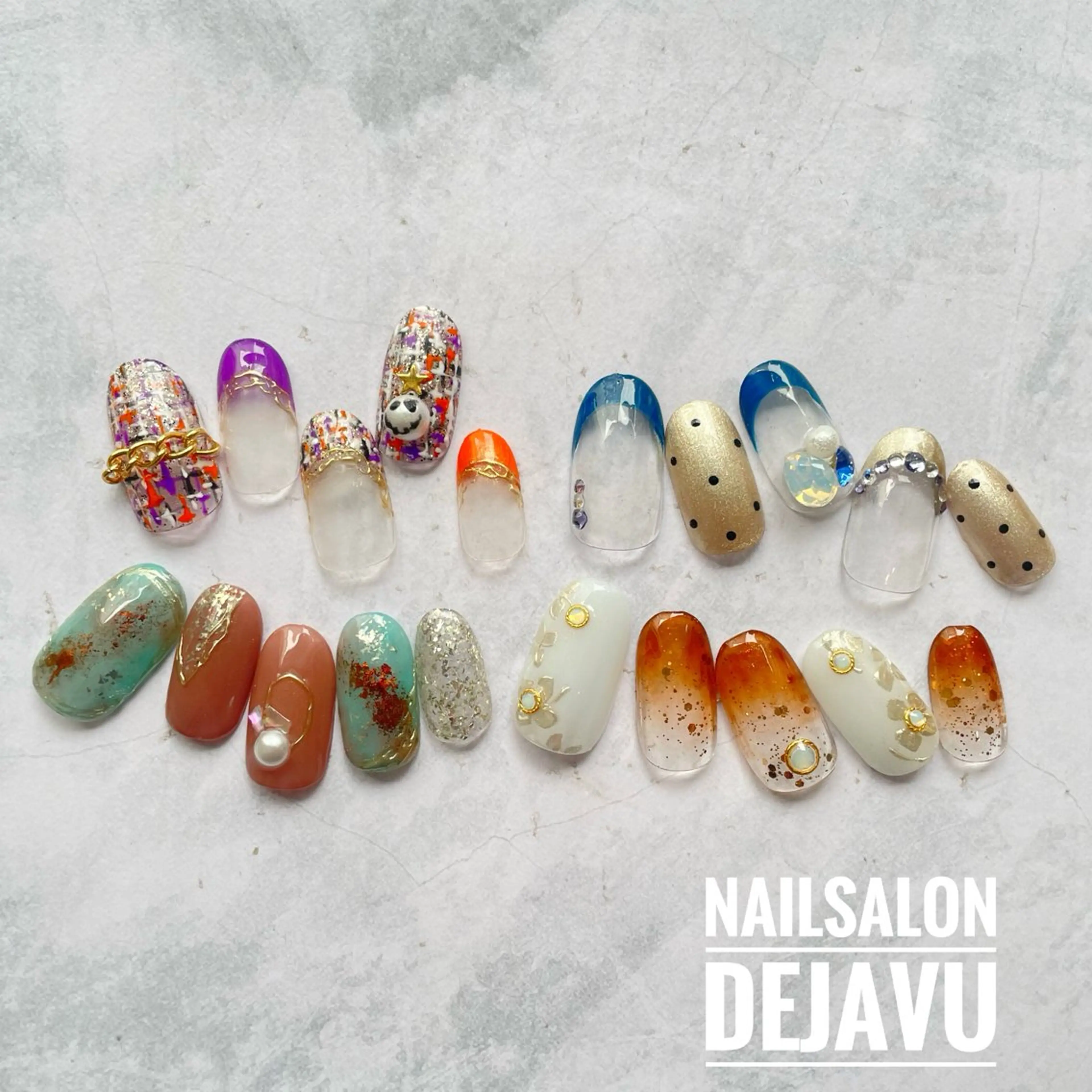 ネイル ハンドネイル Nail salon Dejavu 🌿のネイルデザイン