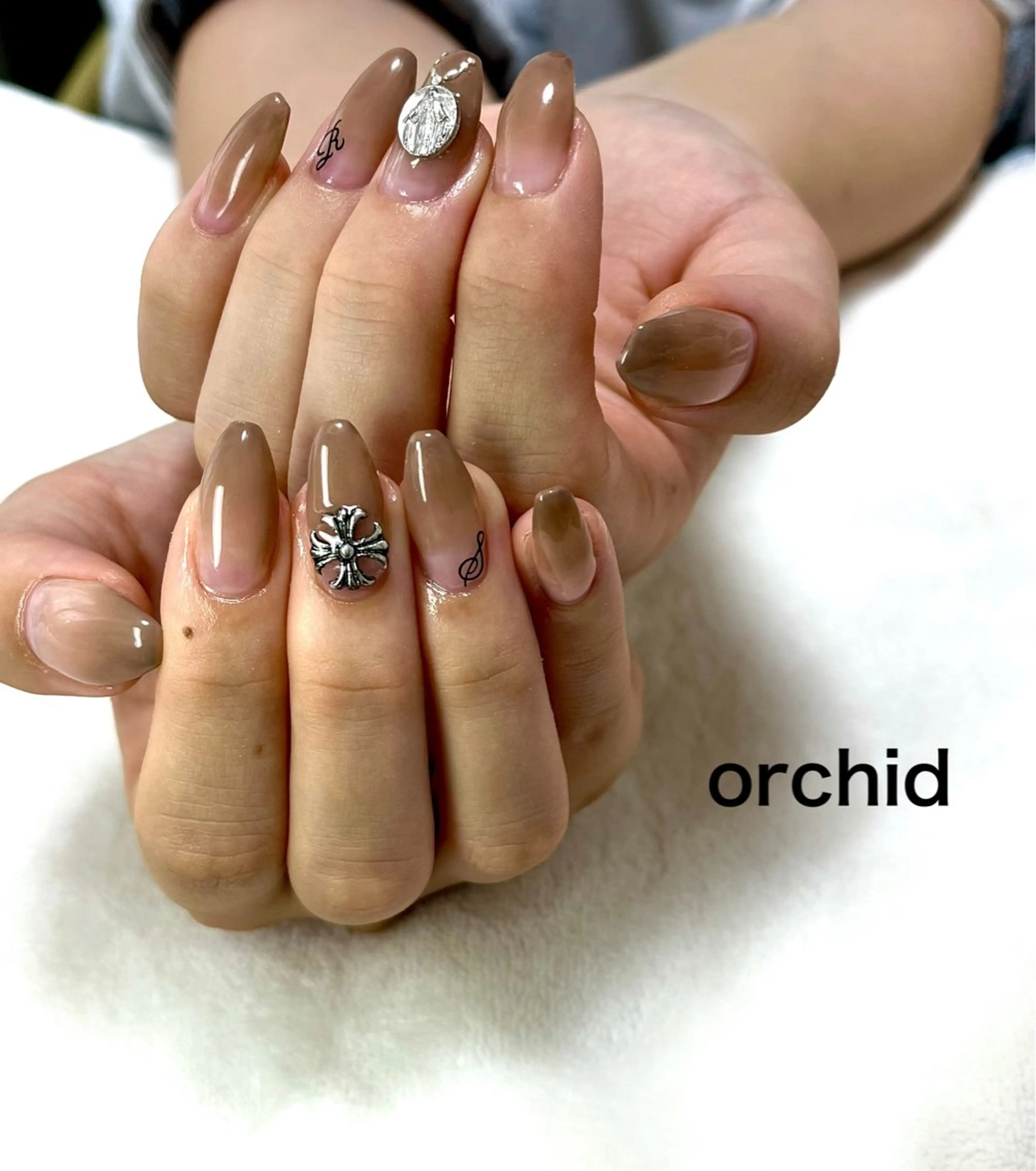 ネイル orchid ♡オーキッドのネイルデザイン