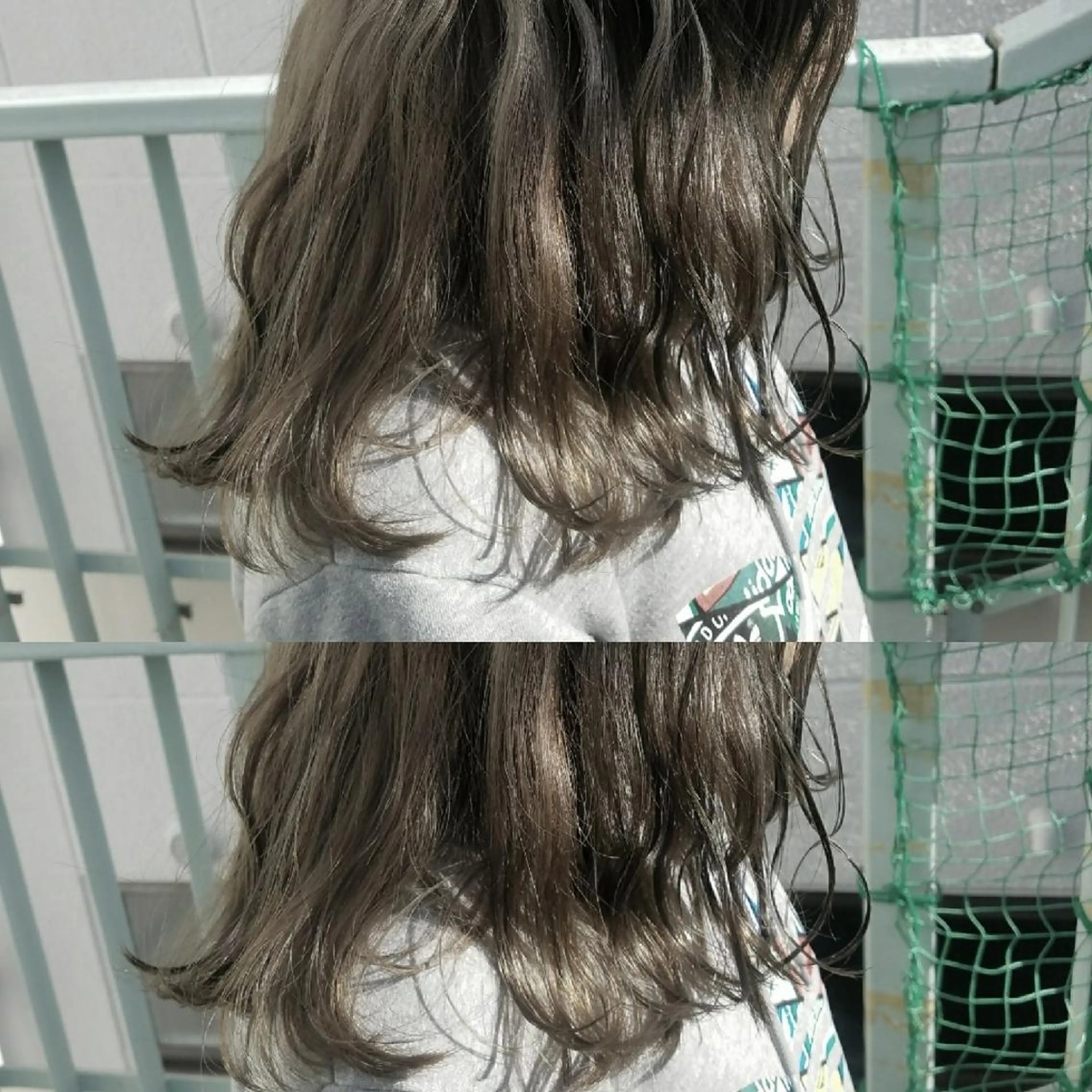 ミディアム 今中 小百合のヘアスタイル