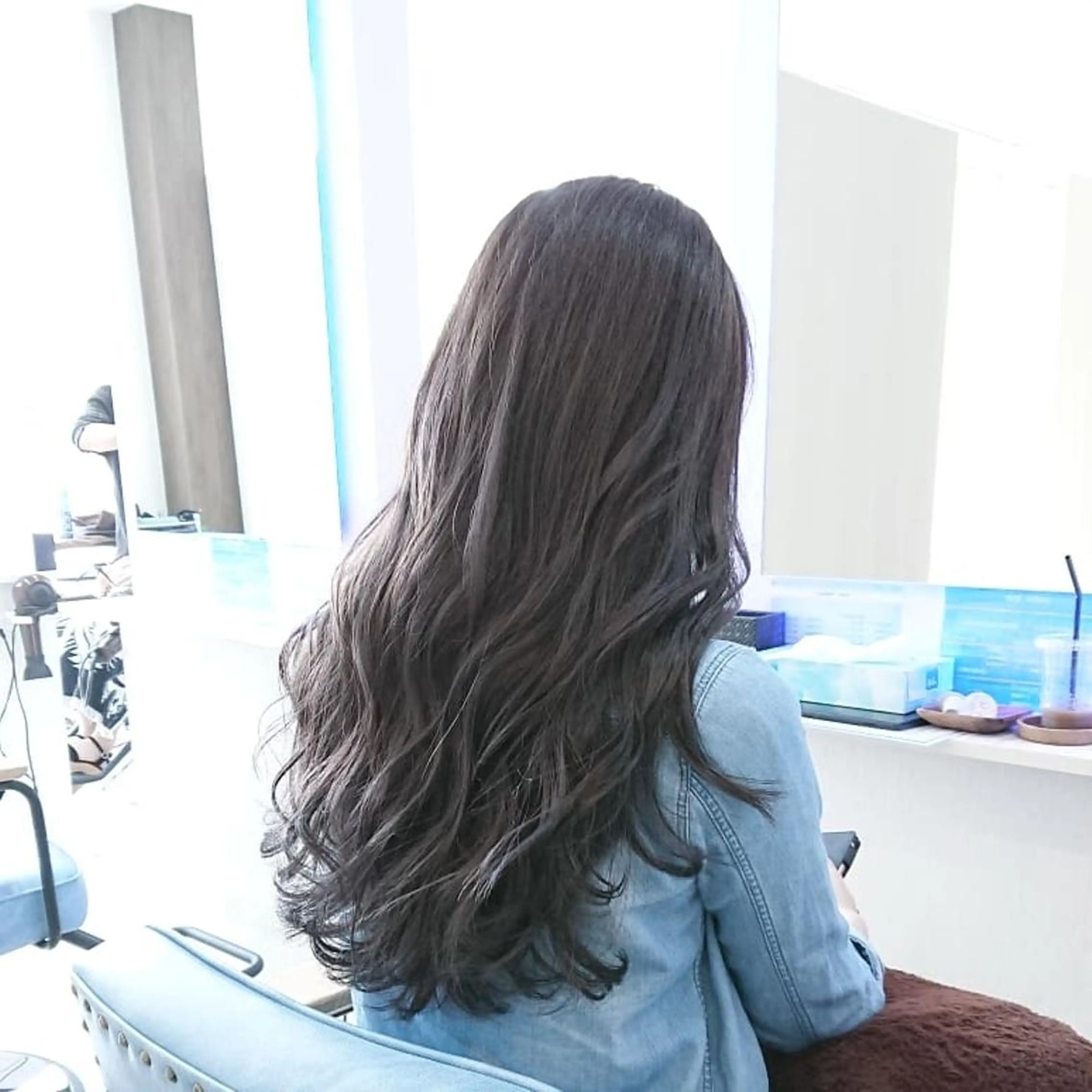 ロング カラー ヘアアレンジ カット ヘアカラー 小林 伸行のヘアスタイル