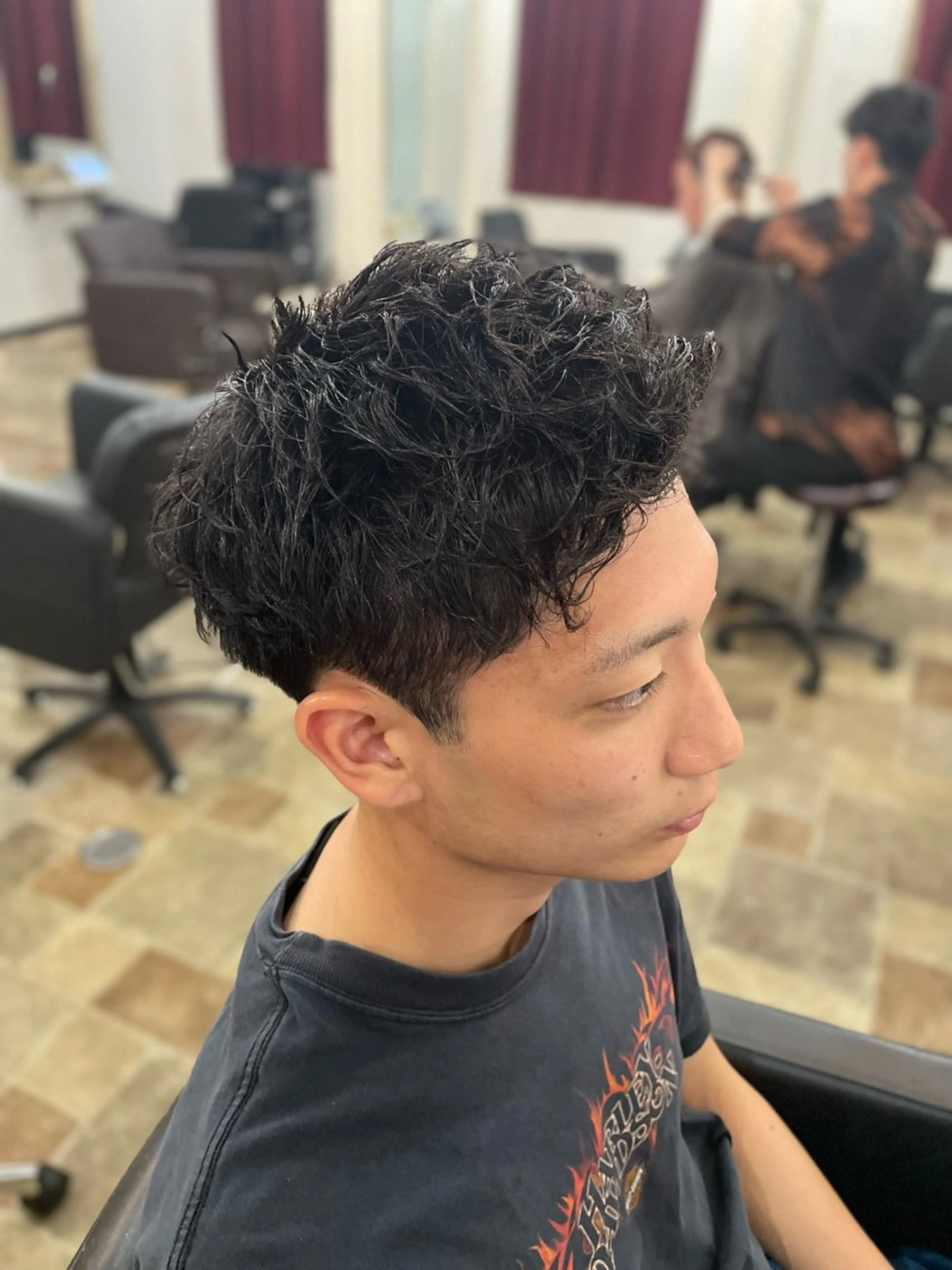ショート メンズ amphihair 高橋祐也のヘアスタイル