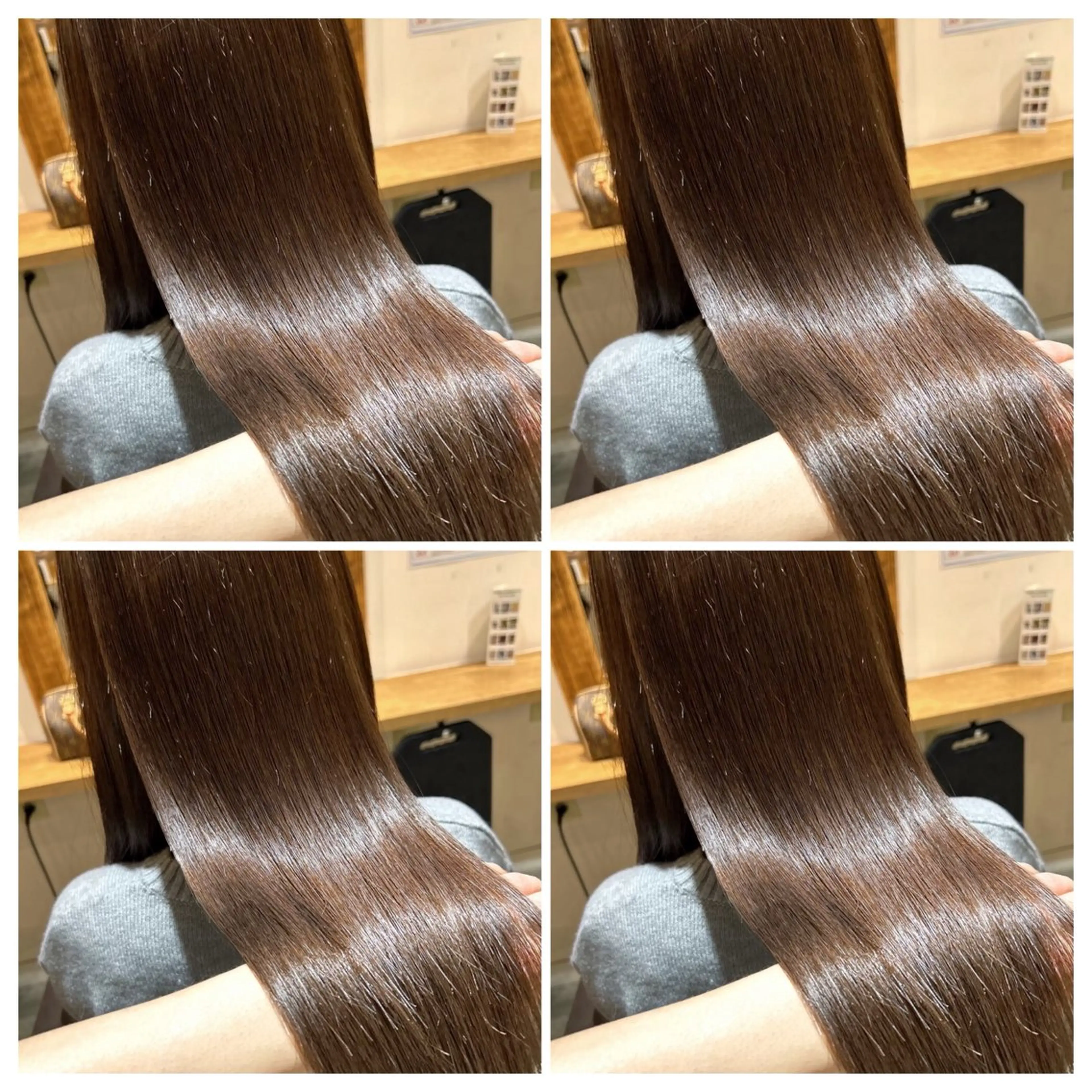 ロング カラー トリートメント 髪質改善 艶髪カラー エクステ かいり✂️のヘアスタイル