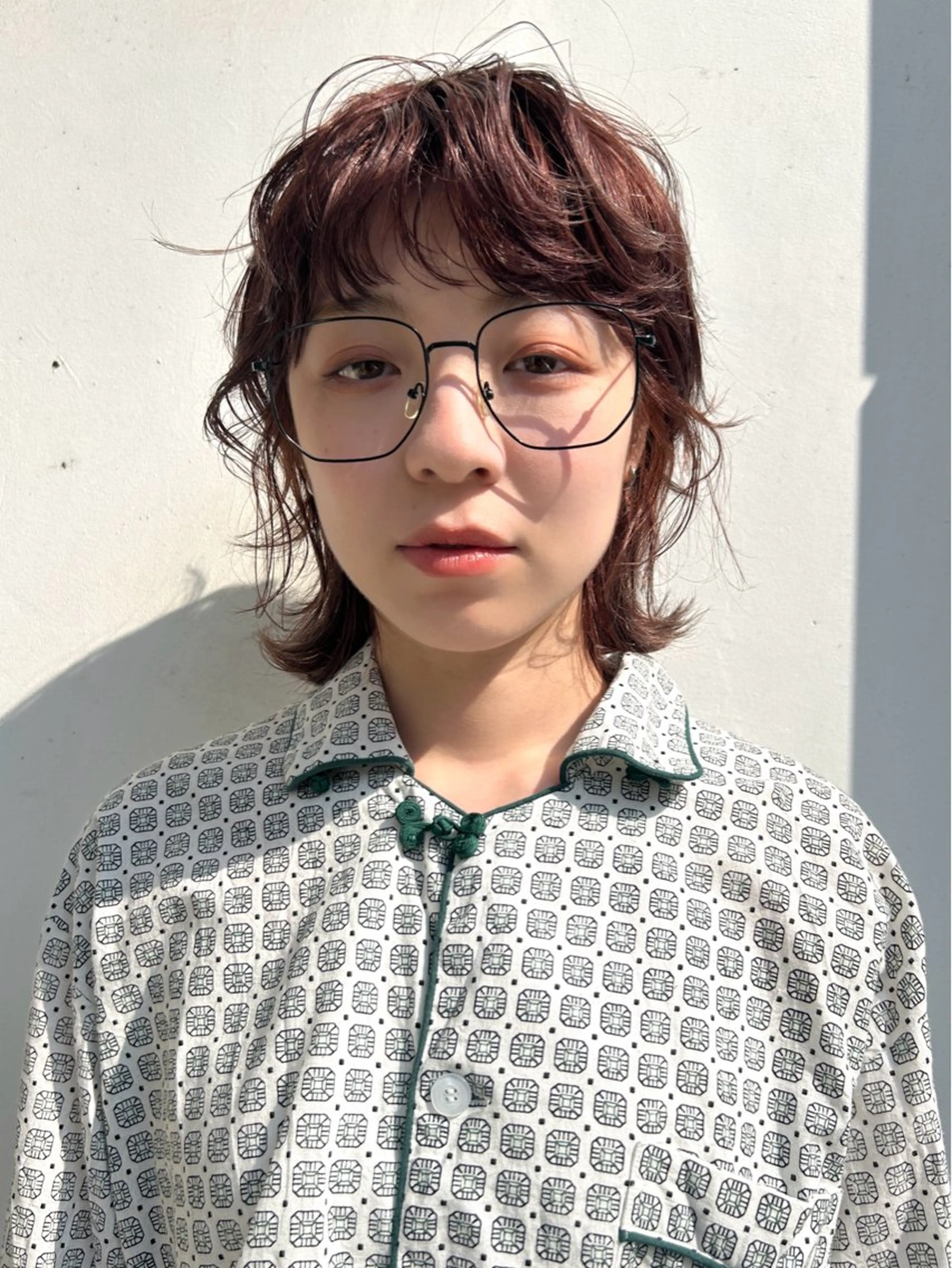 ショート カラー ブラウンカラー ピンクカラー ピンクブラウン baLon.fem/ 澤田 奈々子のヘアスタイル