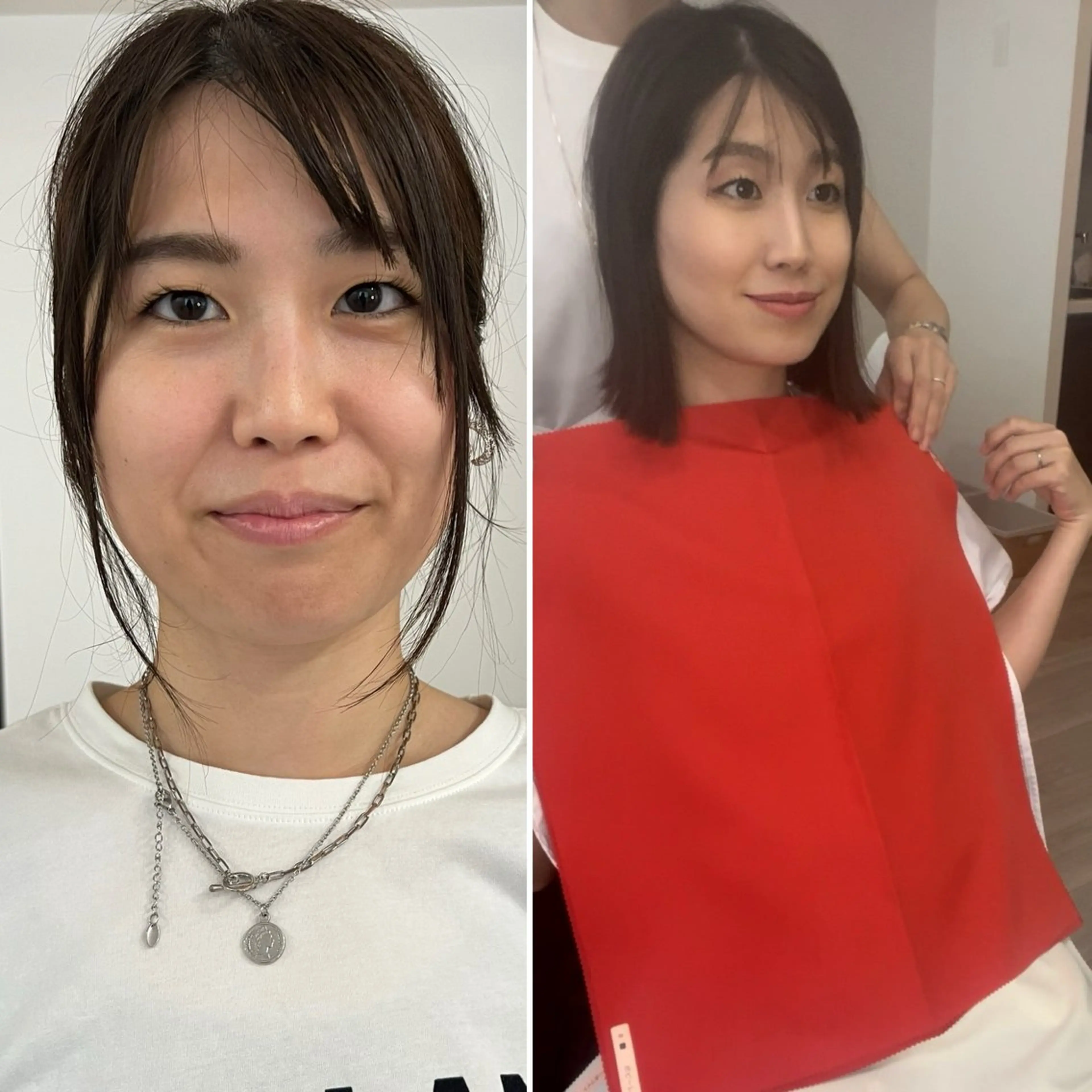 セミロング カラー パーソナルカラー診断 骨格診断 顔タイプ診断 La・Verite所属・北新地堂島人気店 ラ・ヴェリーテのエステ・リラクイメージ