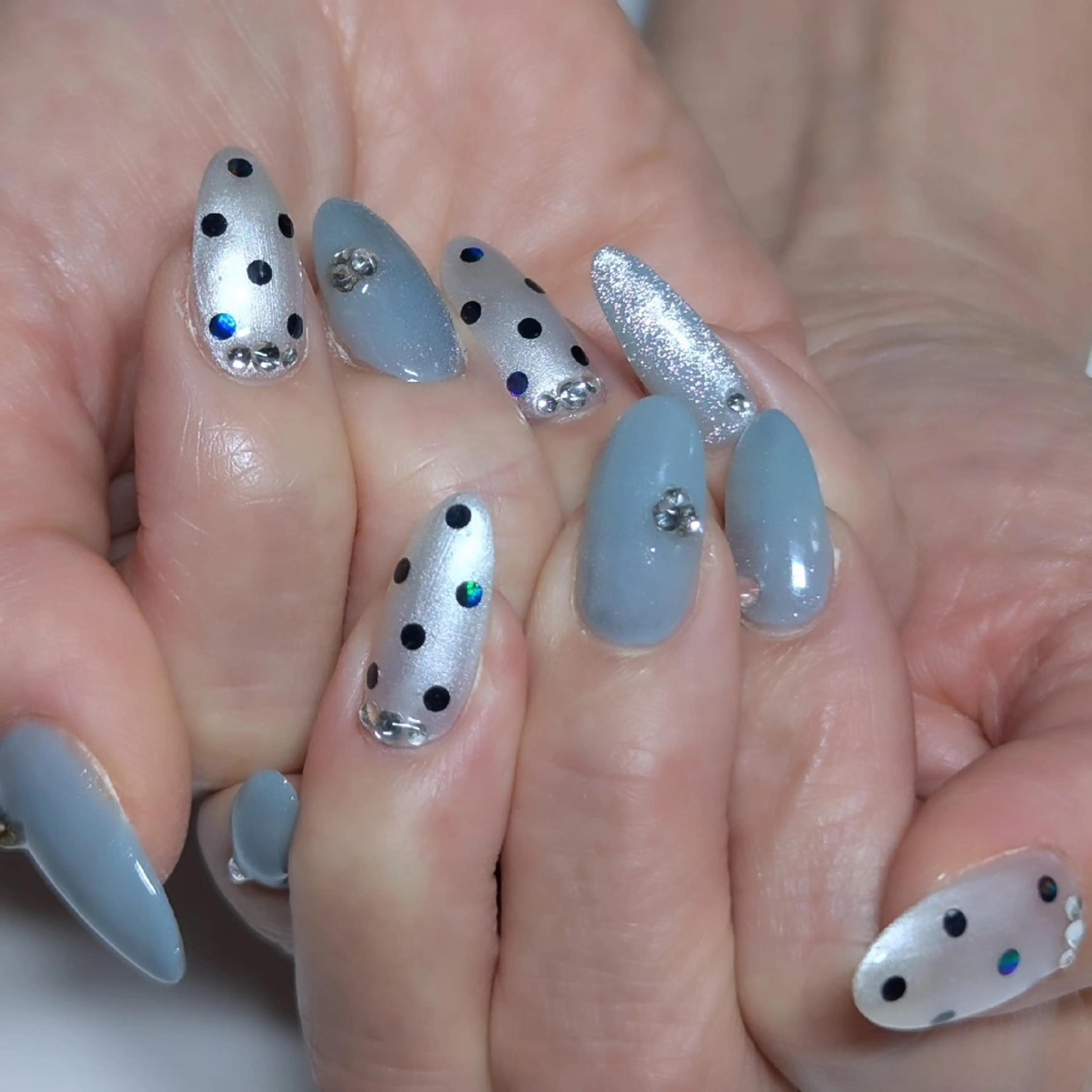 ネイル 長さ出し ハンドネイル ☆ KANON☆のネイルデザイン