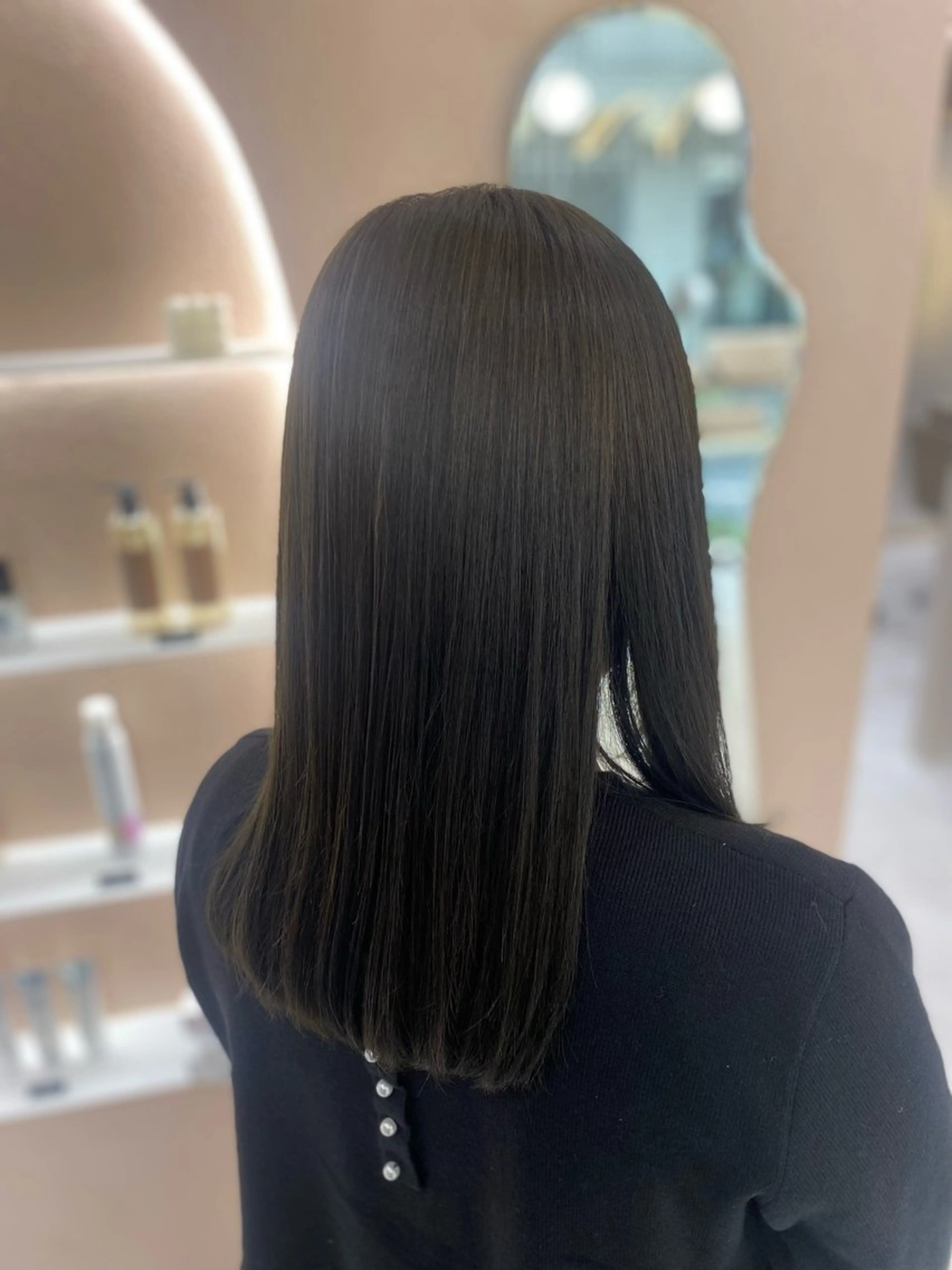 ロング カラー カット ヘアカラー トリートメント 透明感カラー💜艶髪 sayakaのヘアスタイル