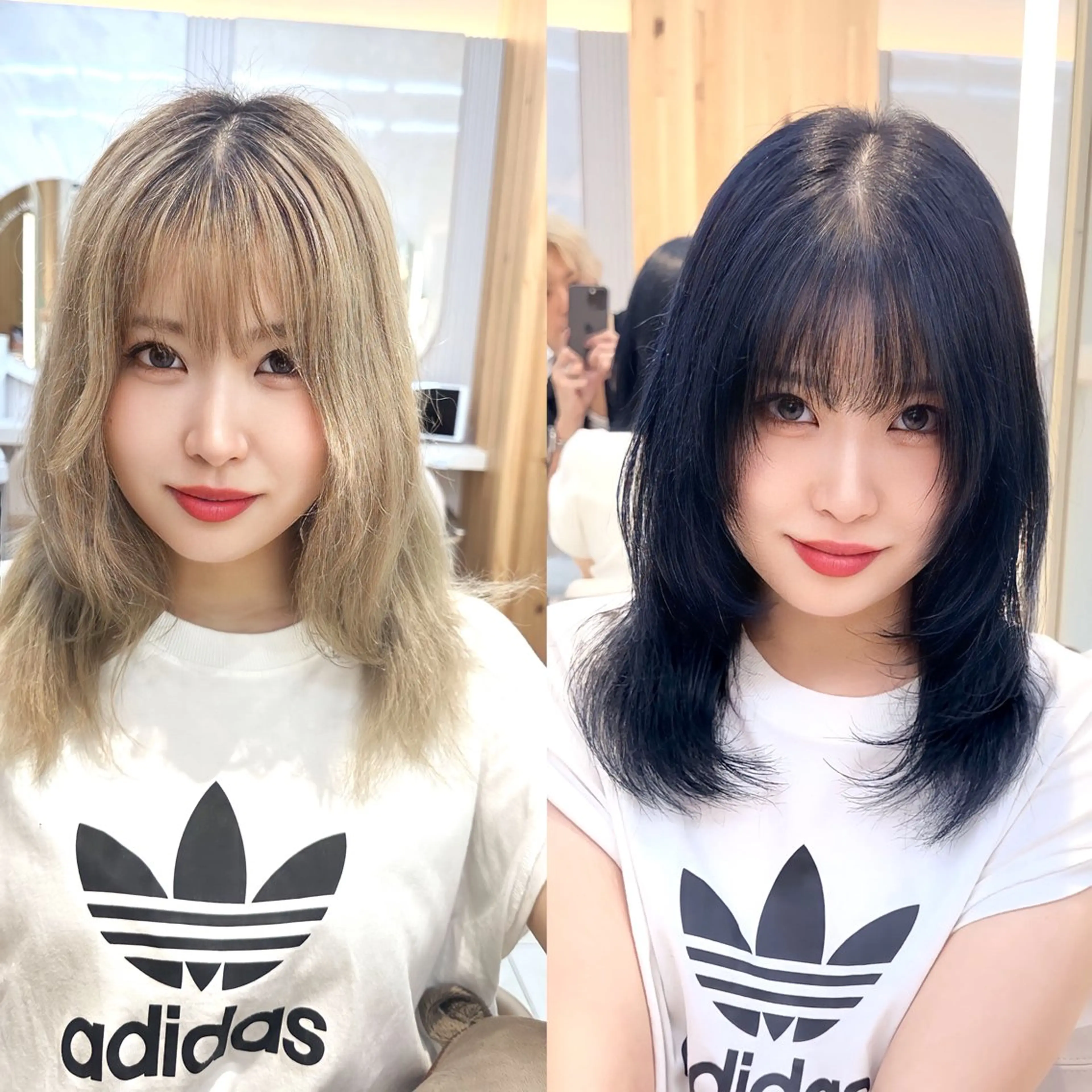 セミロング カラー カット ヘアカラー トリートメント 顔周り特化/韓国ヘア /レイヤー/吉野幸大のヘアスタイル