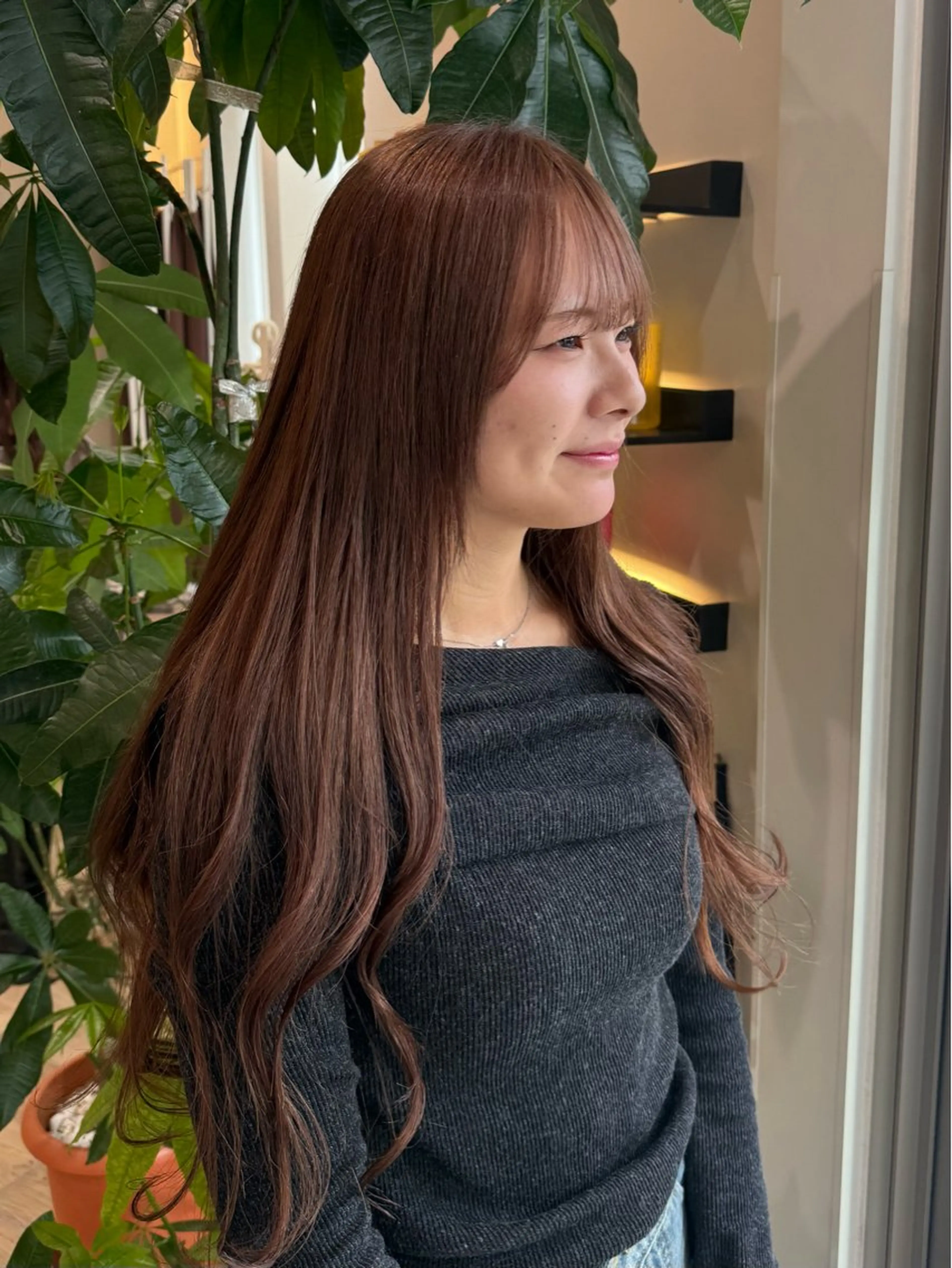 ロング カラー ヘアカラー トリートメント 艶髪/ハイトーン ️🫧rino🫧のヘアスタイル