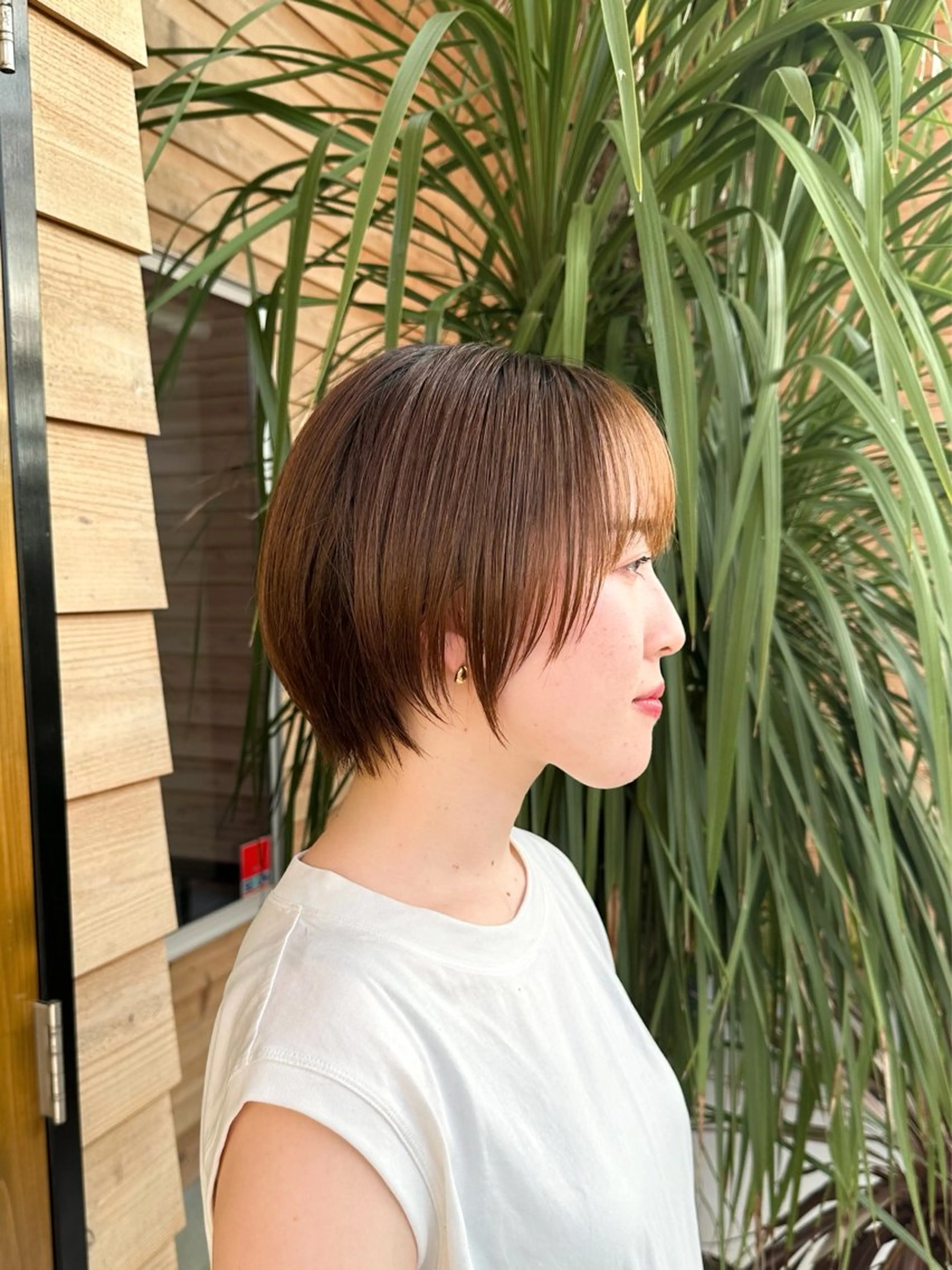 【平日限定】似合わせカット+ブリーチなし透明感カラー、トリートメント✨の写真