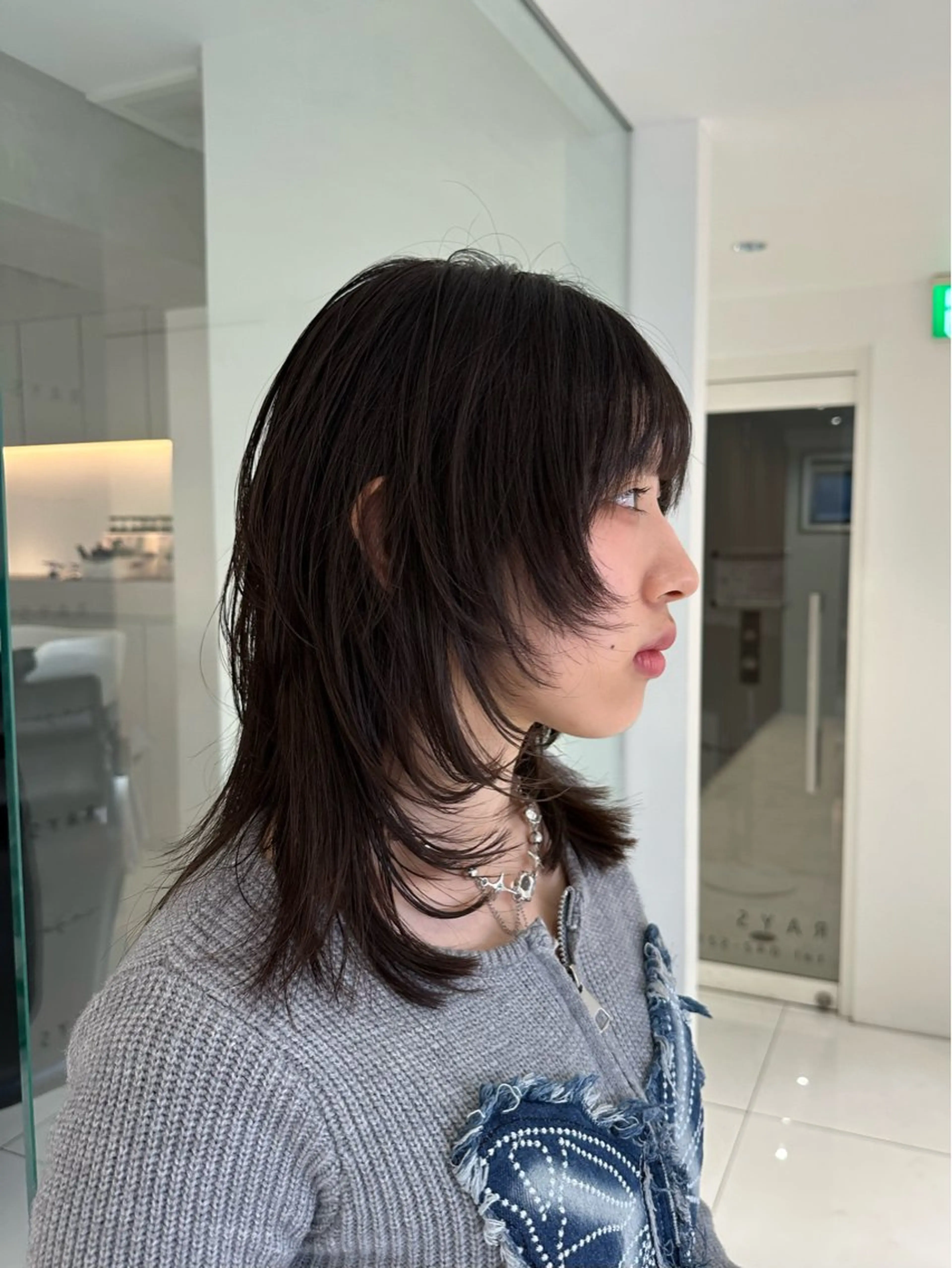 ミディアム mellowman 🦋MINAMI🦋のヘアスタイル