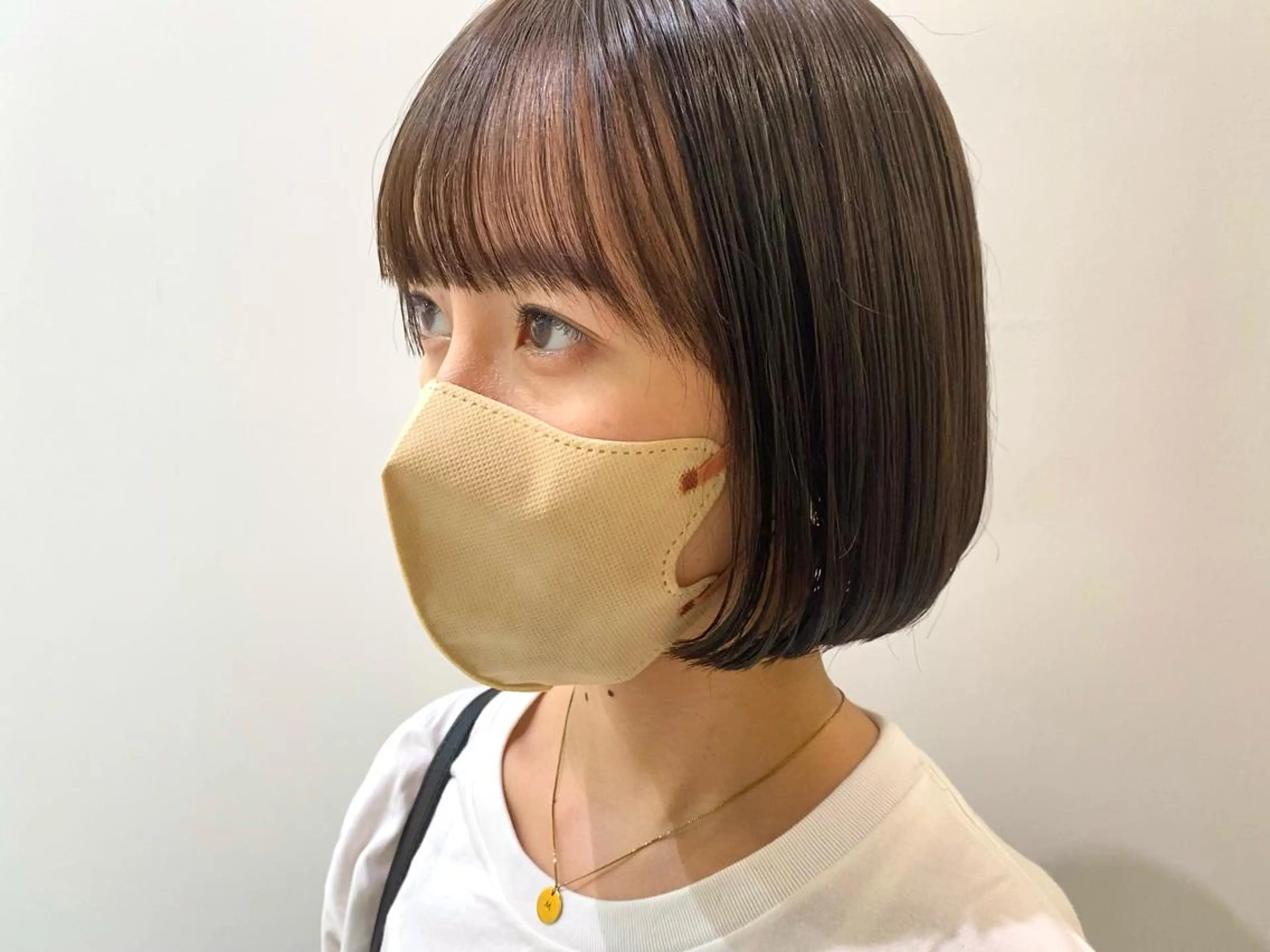 ミディアム カラー ボブ カット ヘアカラー トリートメント ヘッドスパ CARICIA🌱 masaeのヘアスタイル