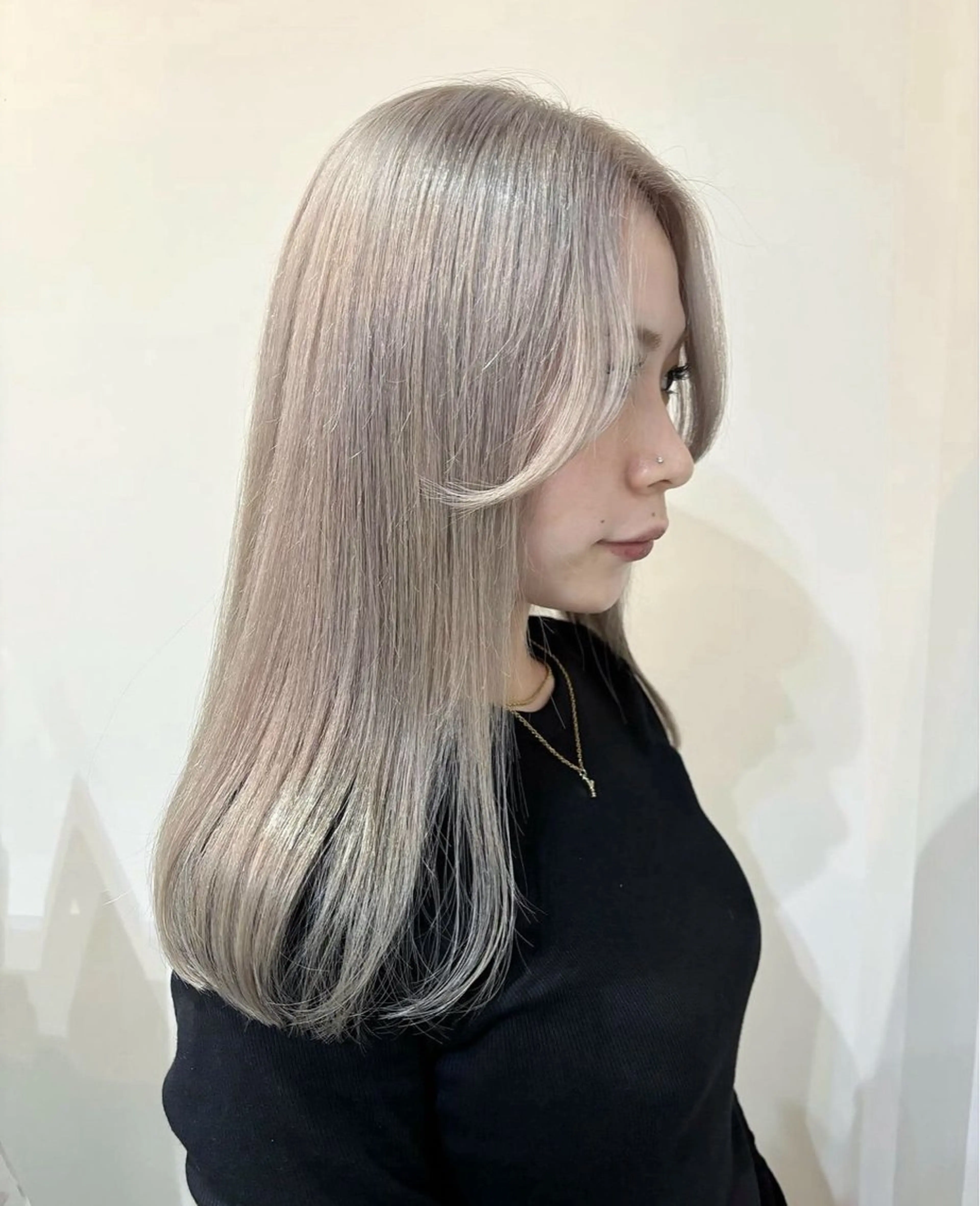 セミロング 𝗺𝗶𝗸𝘂♡ 似合わせ🎀のヘアスタイル