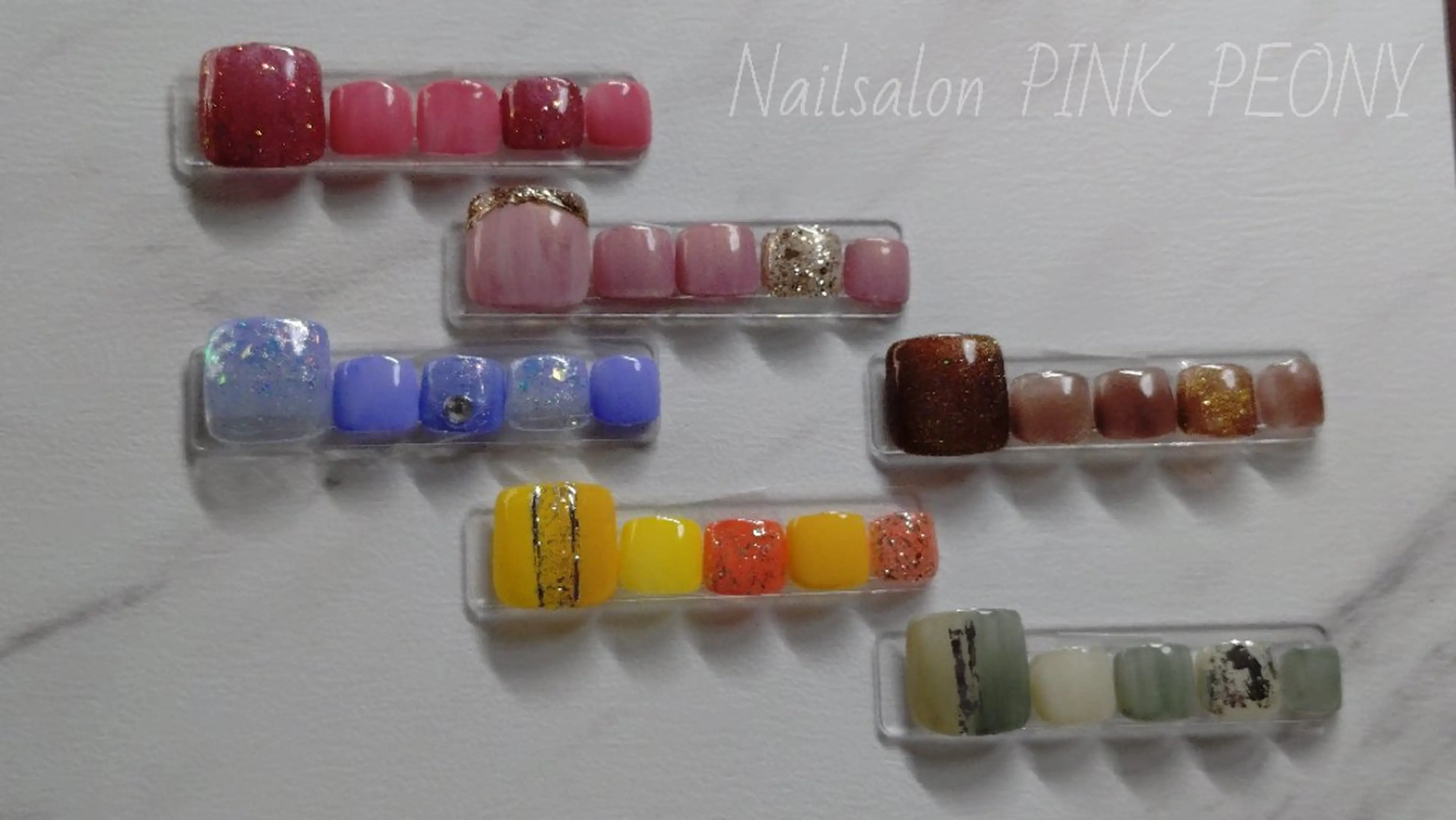 ネイル フットネイル 野島 亜美のネイルデザイン