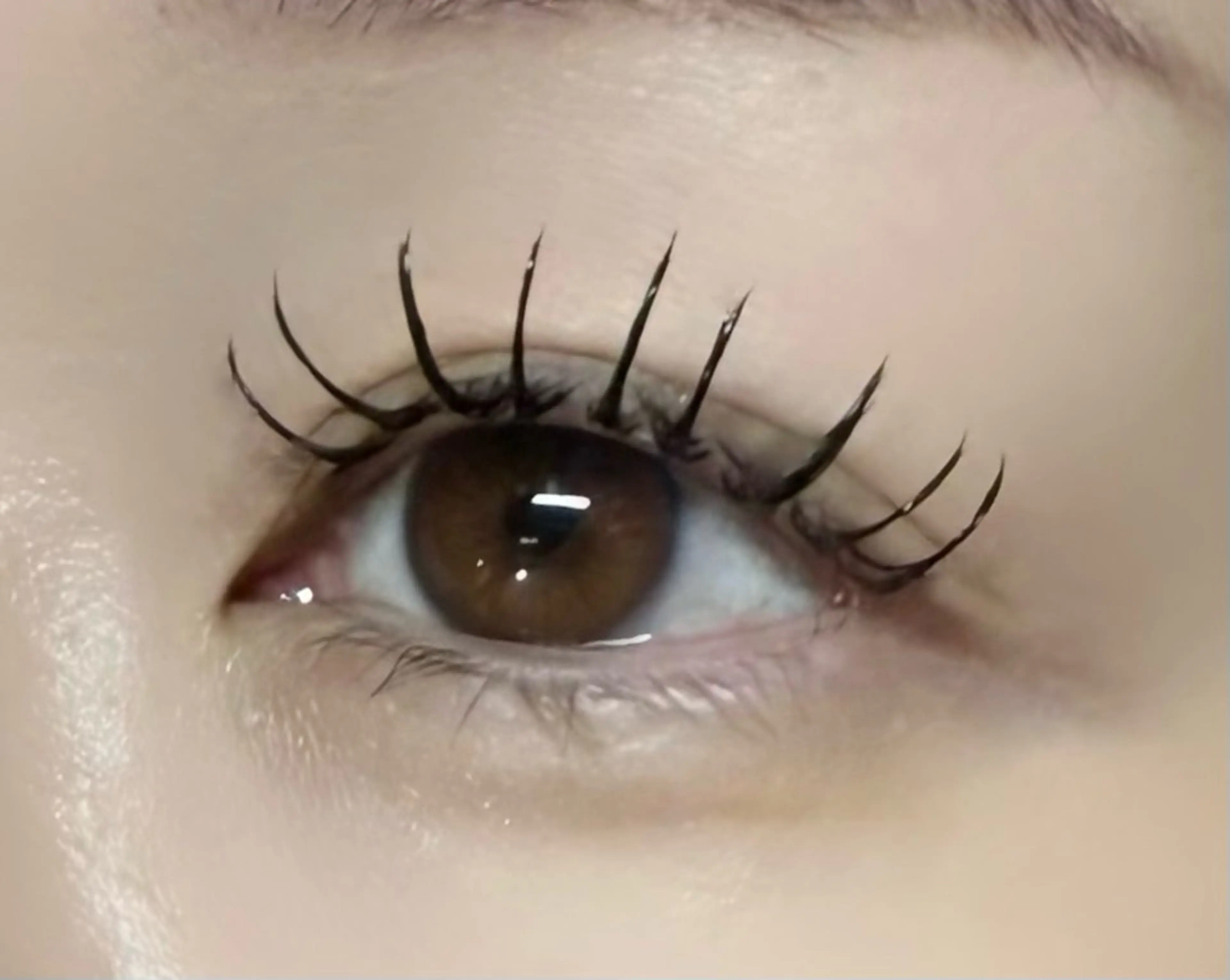 マツエク・マツパ Dカール フラットラッシュ LUNELLA RENAのマツエク・マツパデザイン