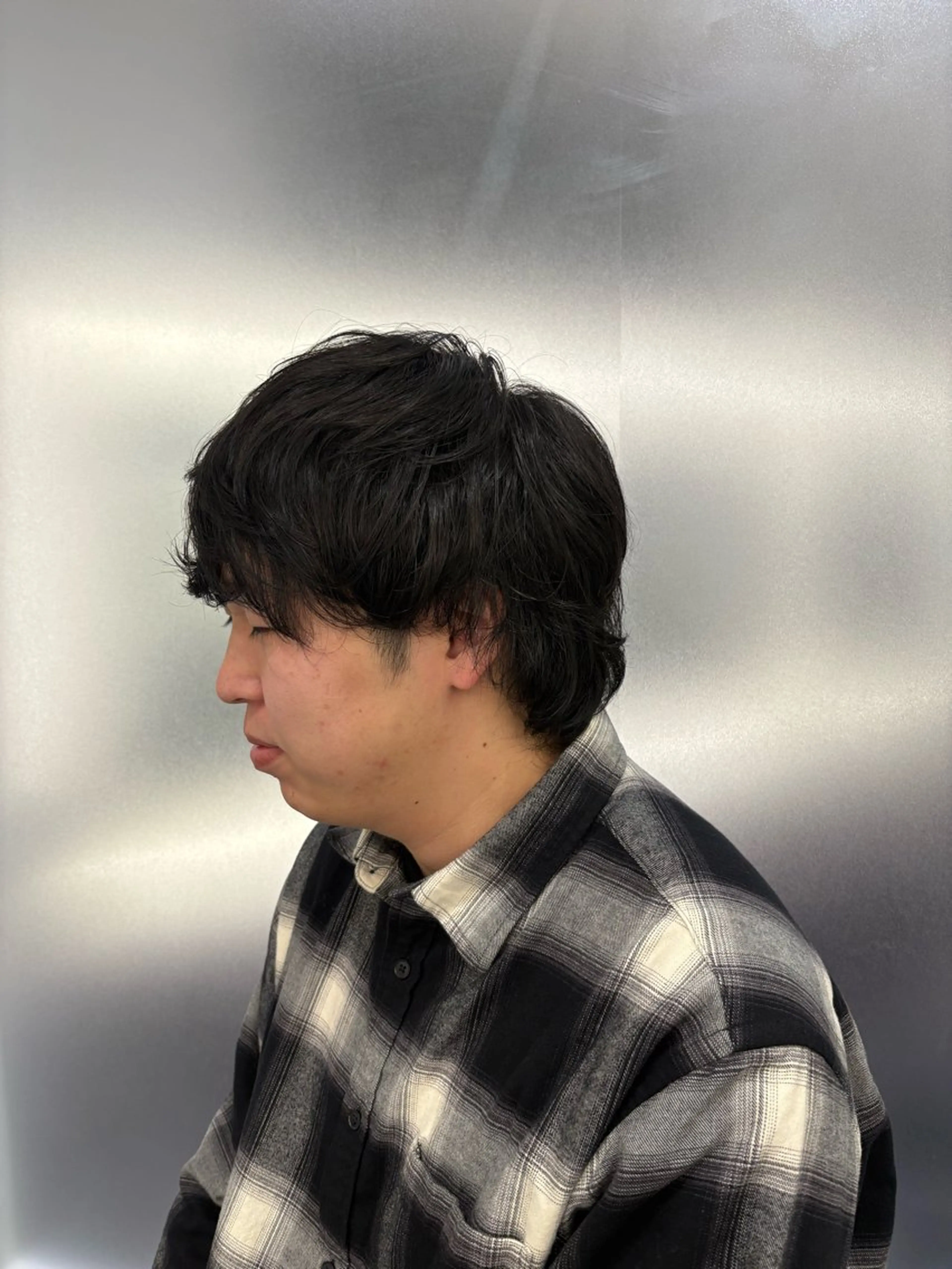 パーマ メンズ メンズパーマ くさの しおりのヘアスタイル