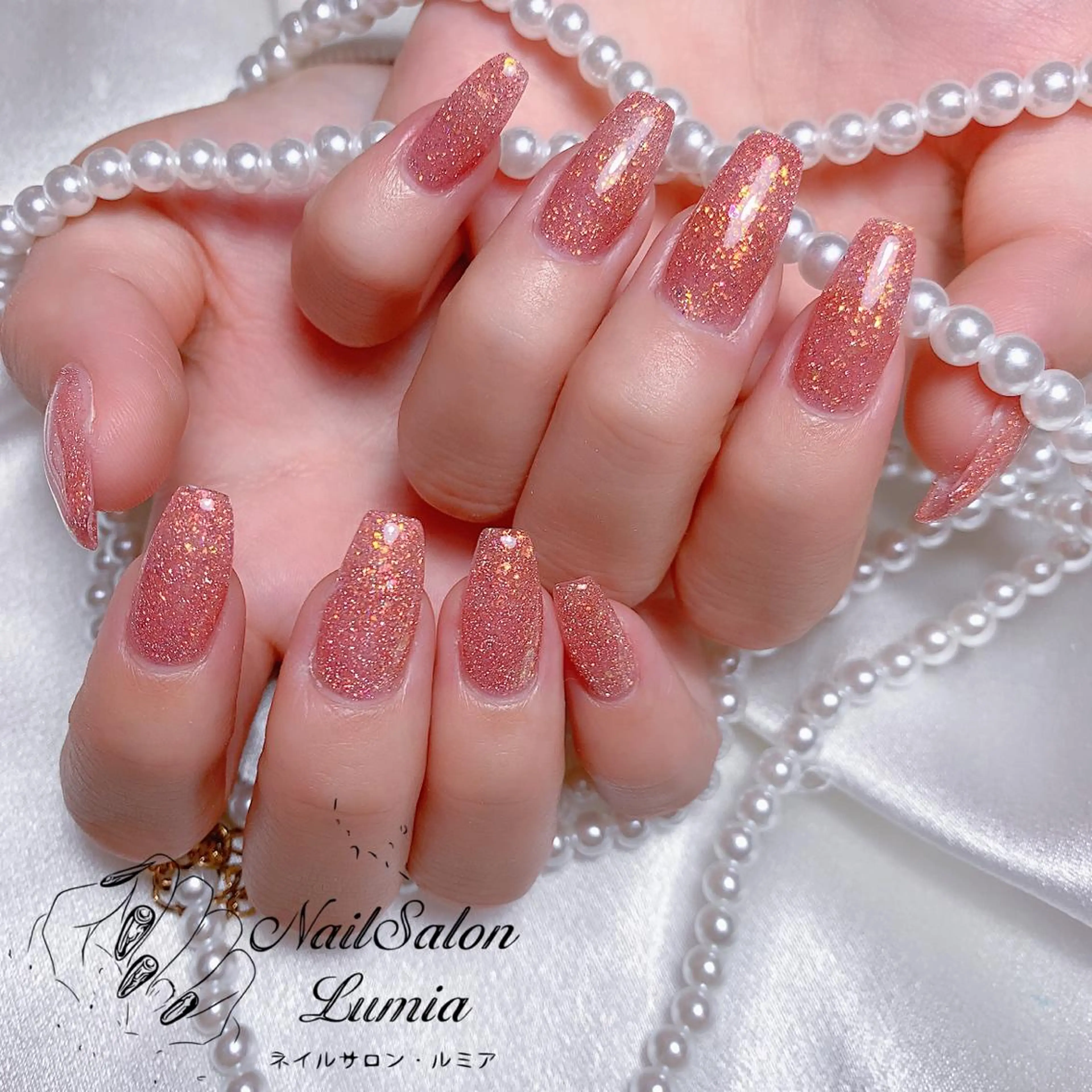 ネイル ハンドネイル ネイルサロン ルミア Lumia 店長のネイルデザイン