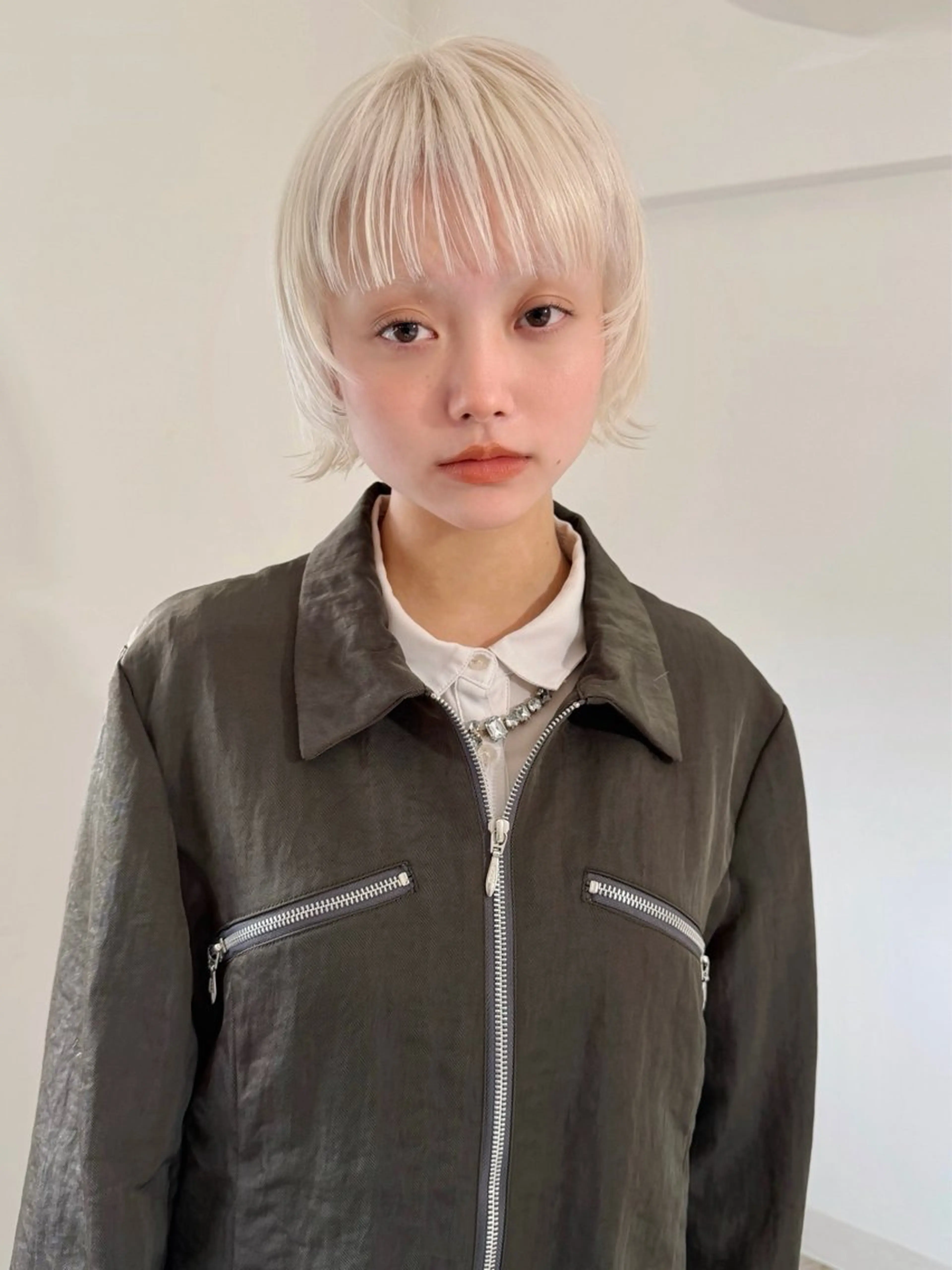 ショート カラー カット ヘアカラー トリートメント Kaito🐶/ デザイン/レイヤーのヘアスタイル