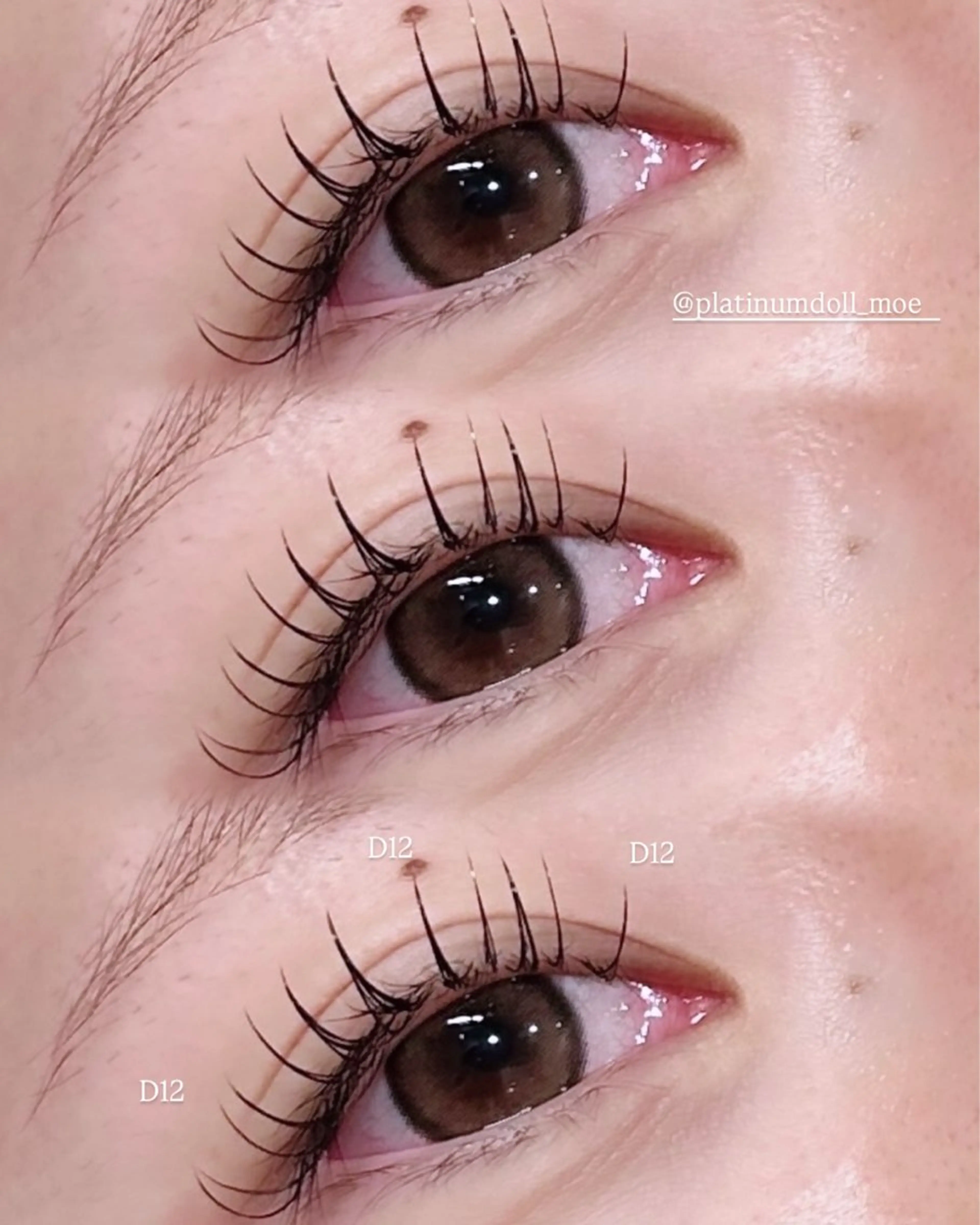 マツエク・マツパ 🤍束感マツエク /難波/moe/🤍のマツエク・マツパデザイン