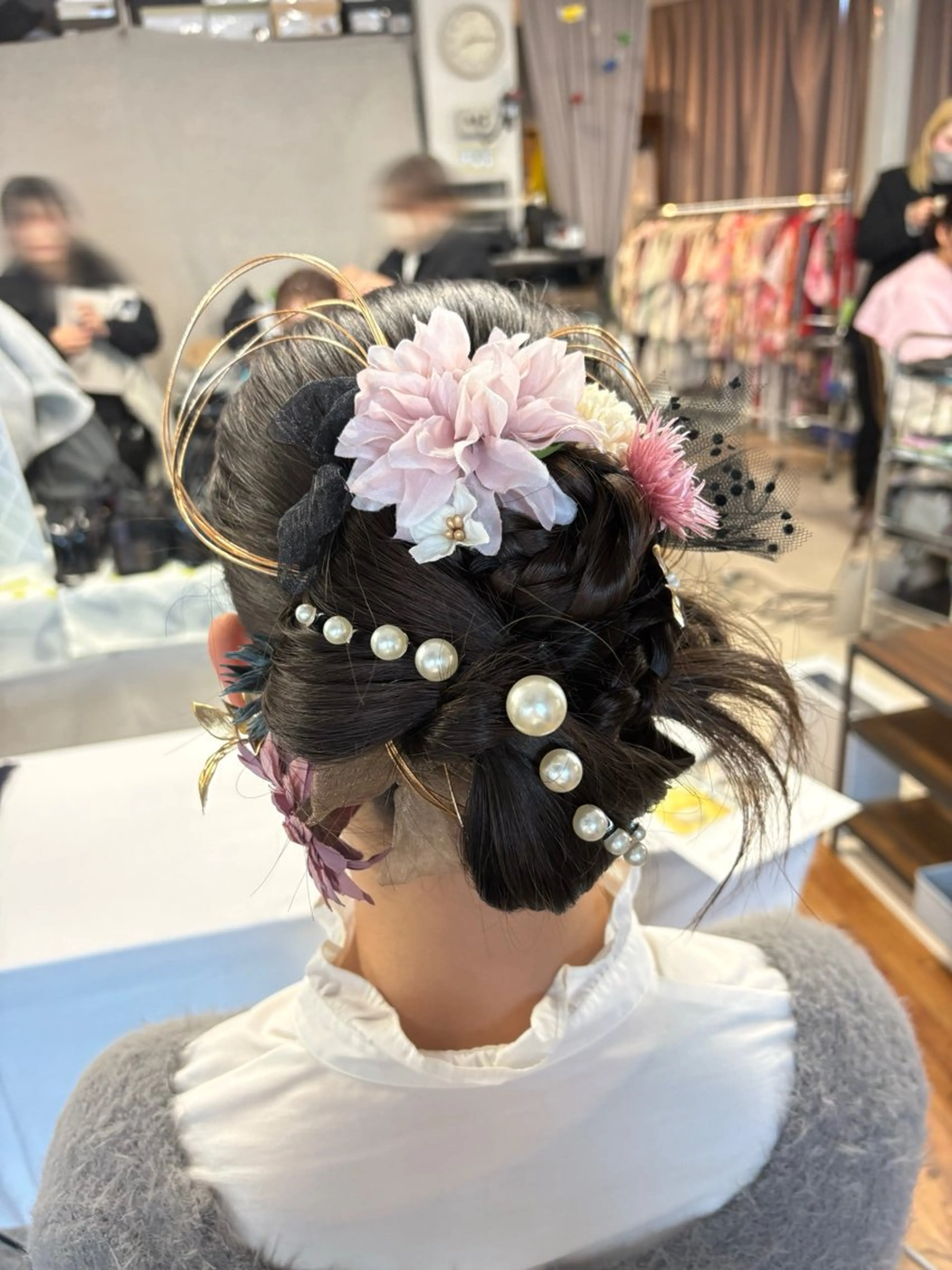 ヘアアレンジ 成人式 aisle所属・はしもと しおんのヘアスタイル