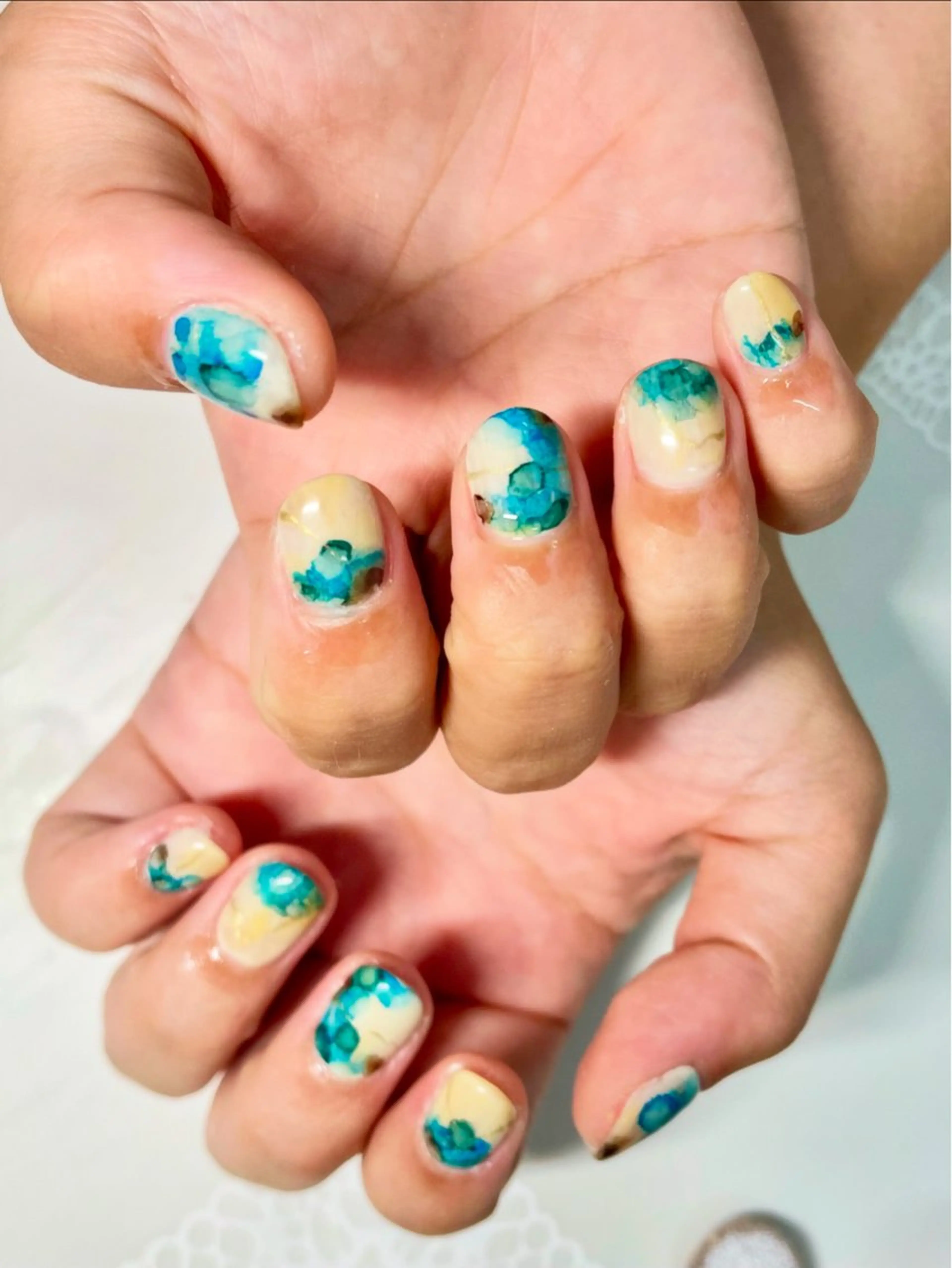 ネイル ハンドネイル 新宿ネイルサロン ジェミディローサ所属・新宿ネイルサロン ジェミディローサのネイルデザイン