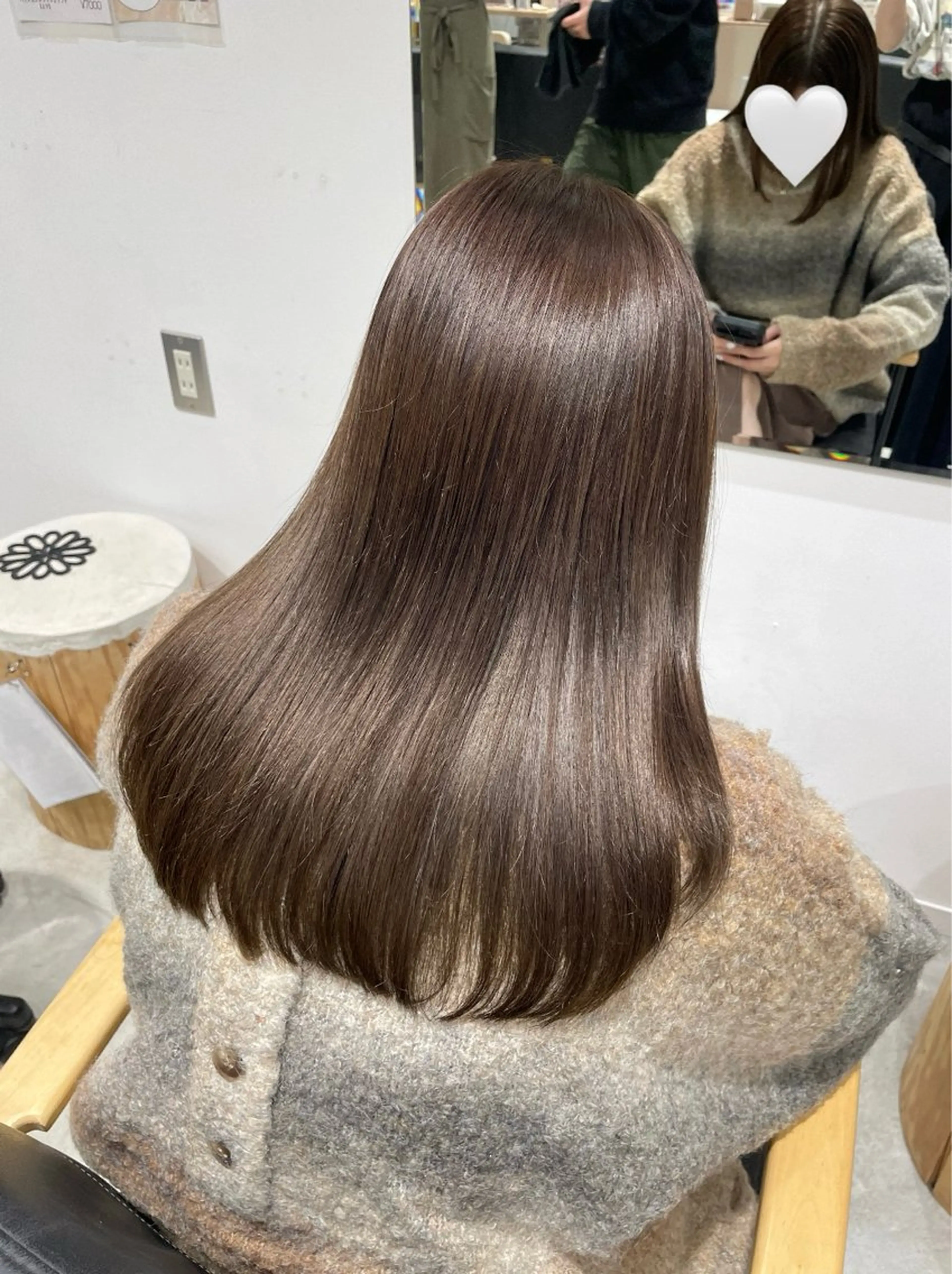 カット無料(ロングで2cmほど切らせていただける方)+ワンカラー+トリートメント✨の写真