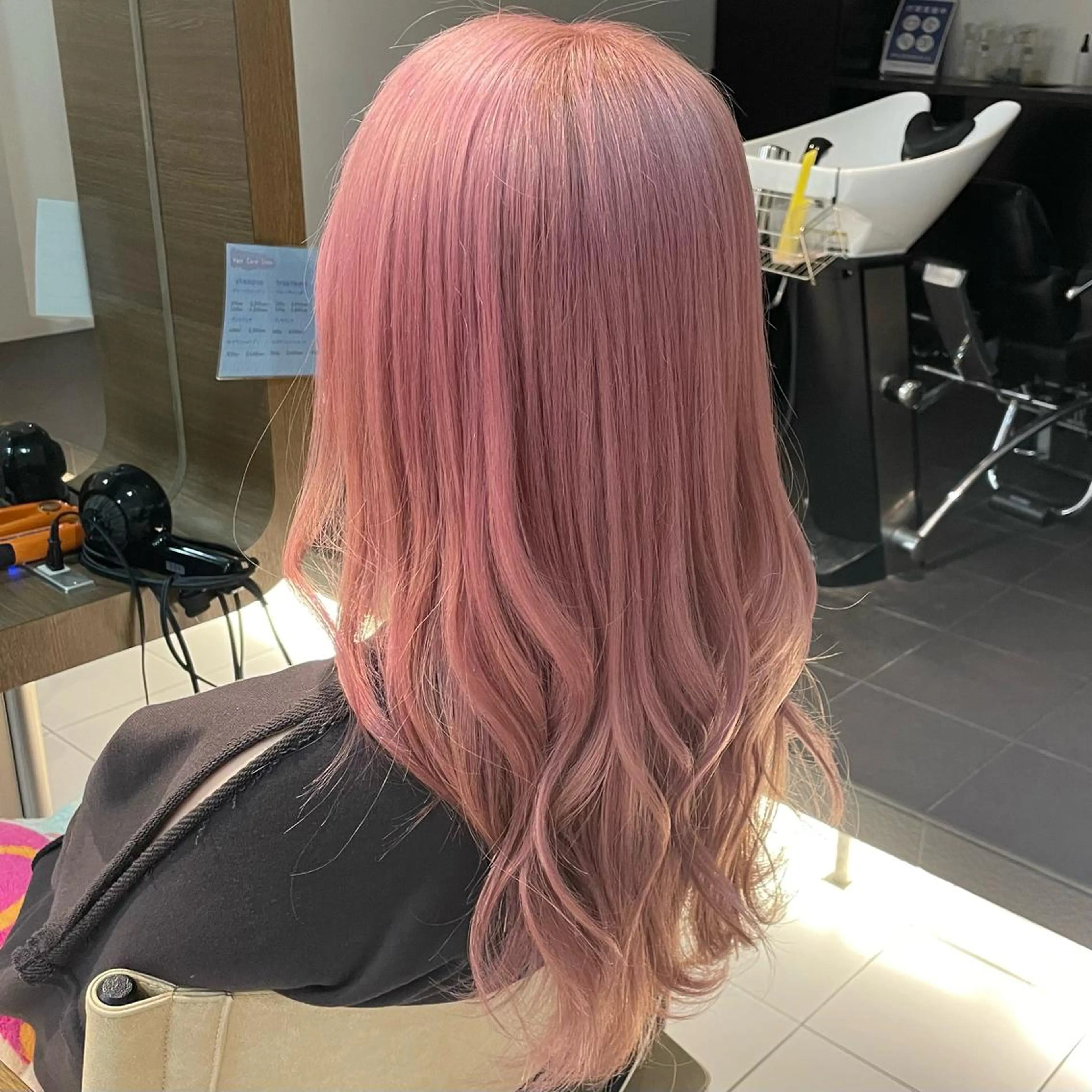 ロング カラー ブリーチ 透明感カラー/ 寺田千雅子のヘアスタイル