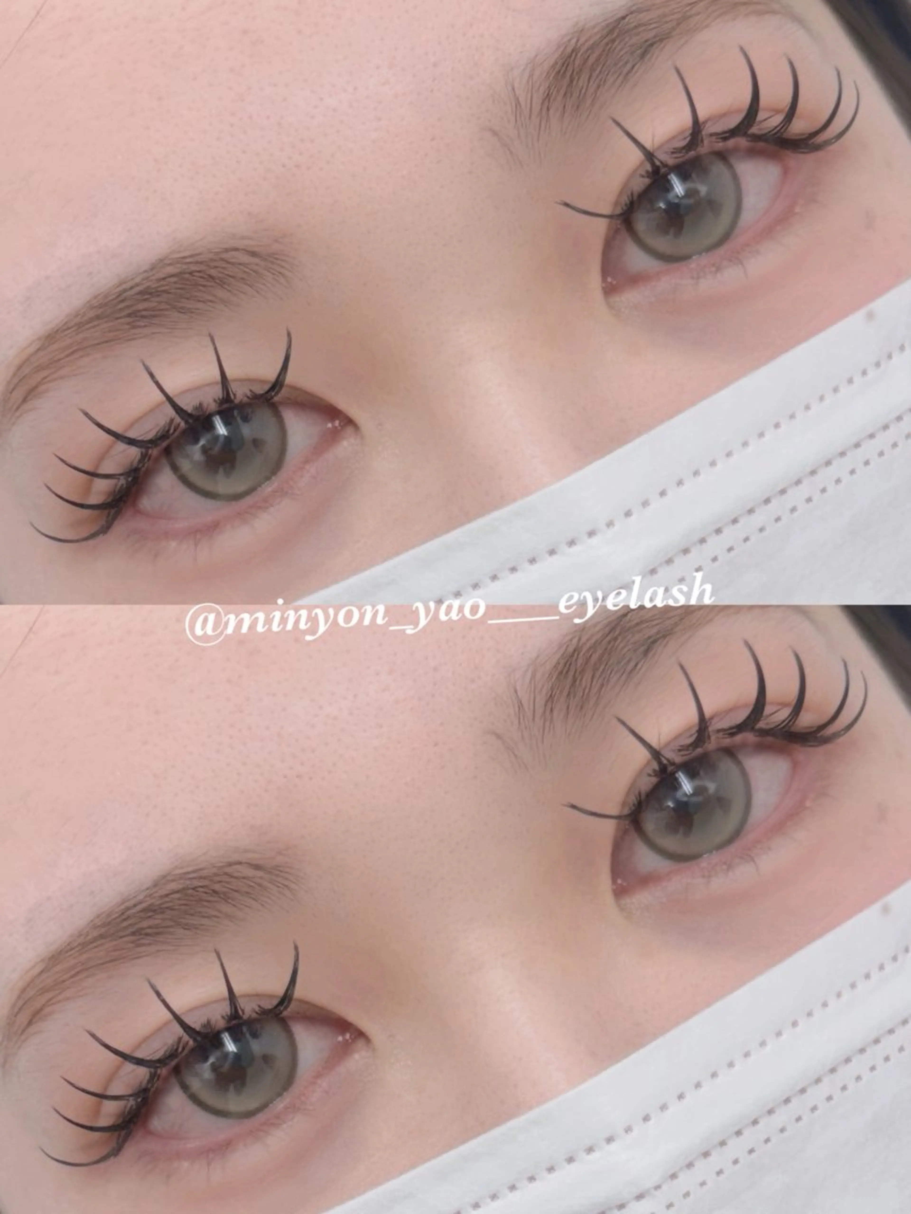 マツエク・マツパ ミニョン八尾所属・ミニョン八尾 💎MOMOKAのマツエク・マツパデザイン