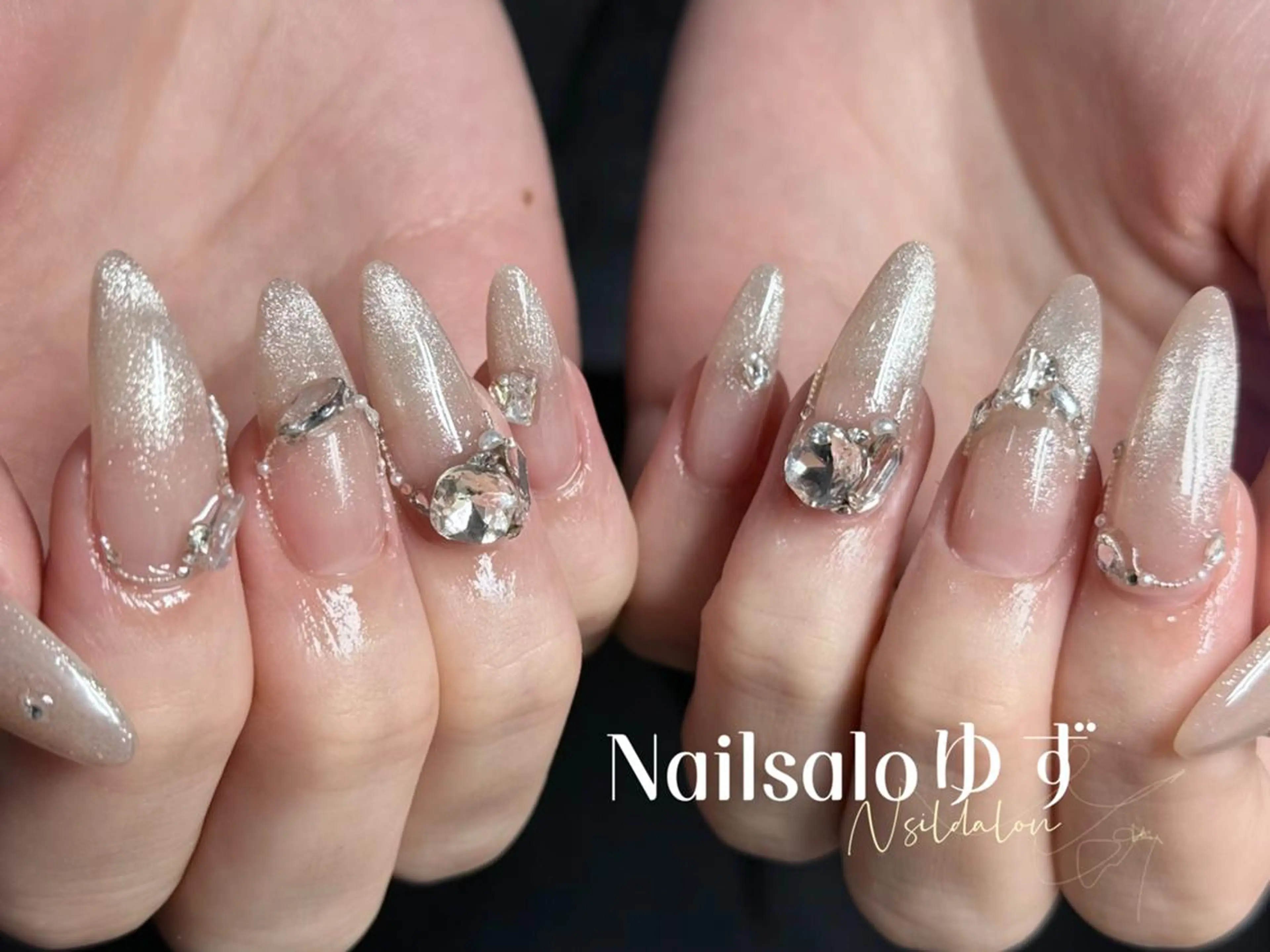 ネイル ハンドネイル MAKI💚💚💚 秋葉原.のネイルデザイン