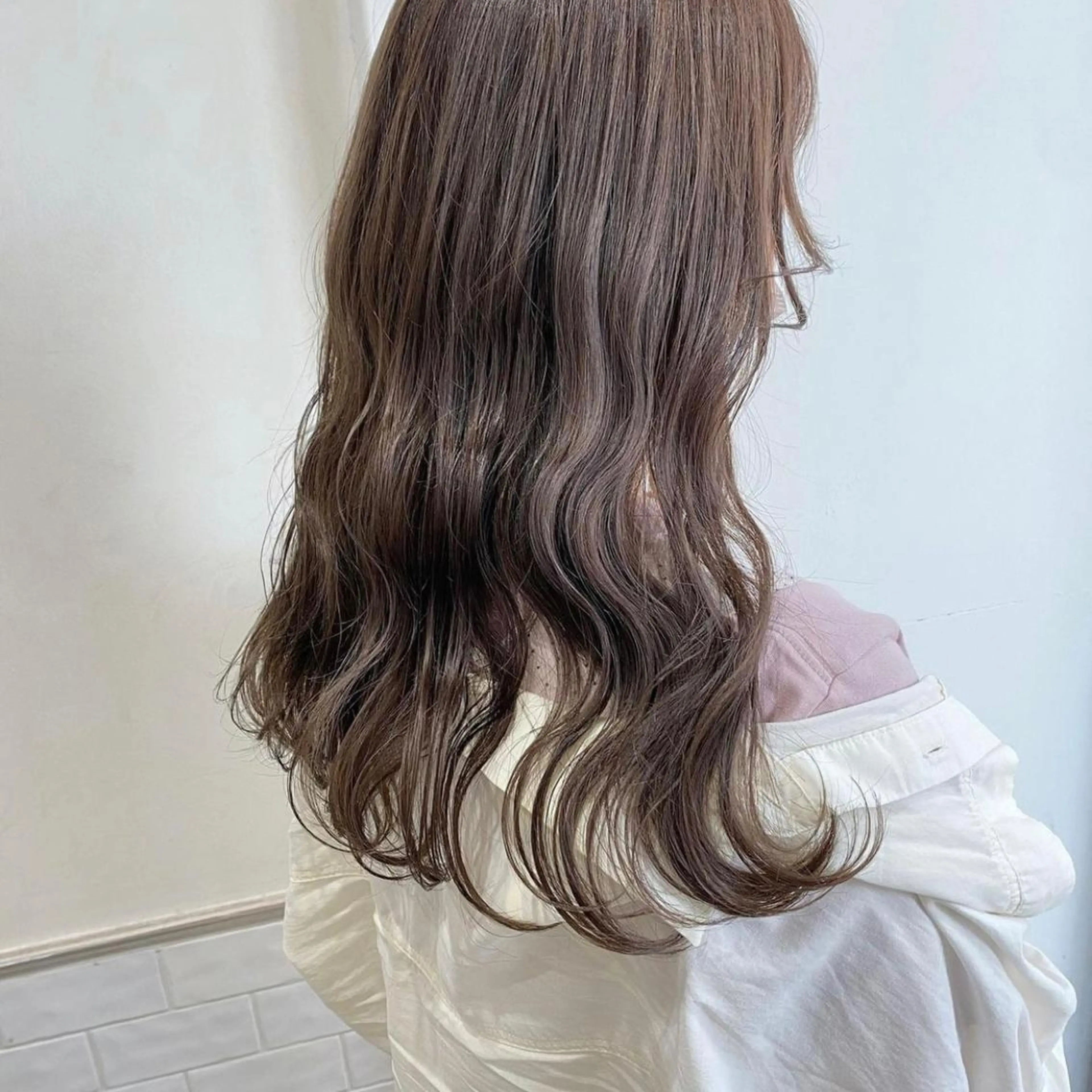 ロング カラー ブラウンカラー カット ⌇ROMEO京橋店⌇ 鎌谷明星🪷のヘアスタイル