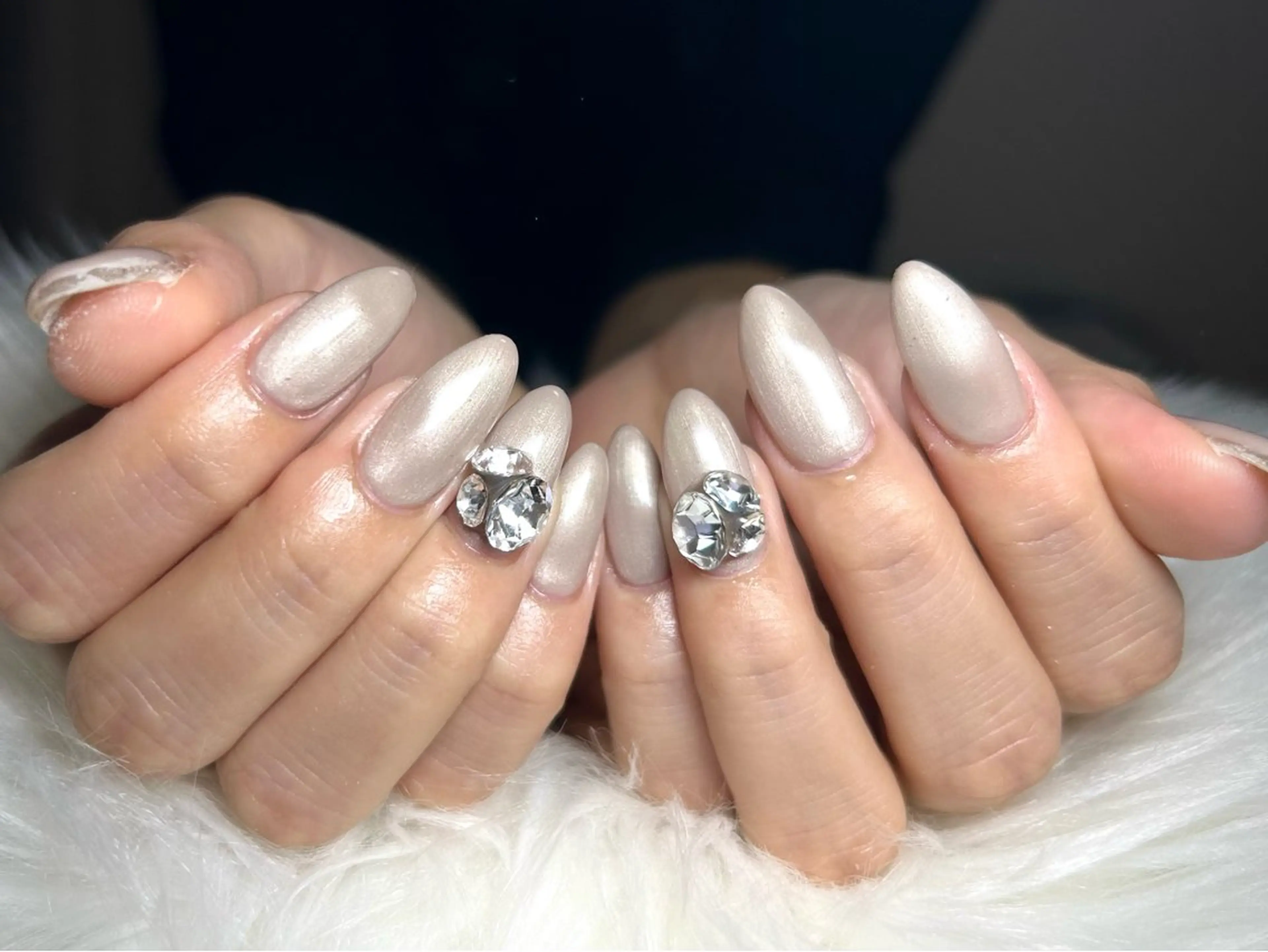 セミロング ハンドネイル nail salon Renardのネイルデザイン
