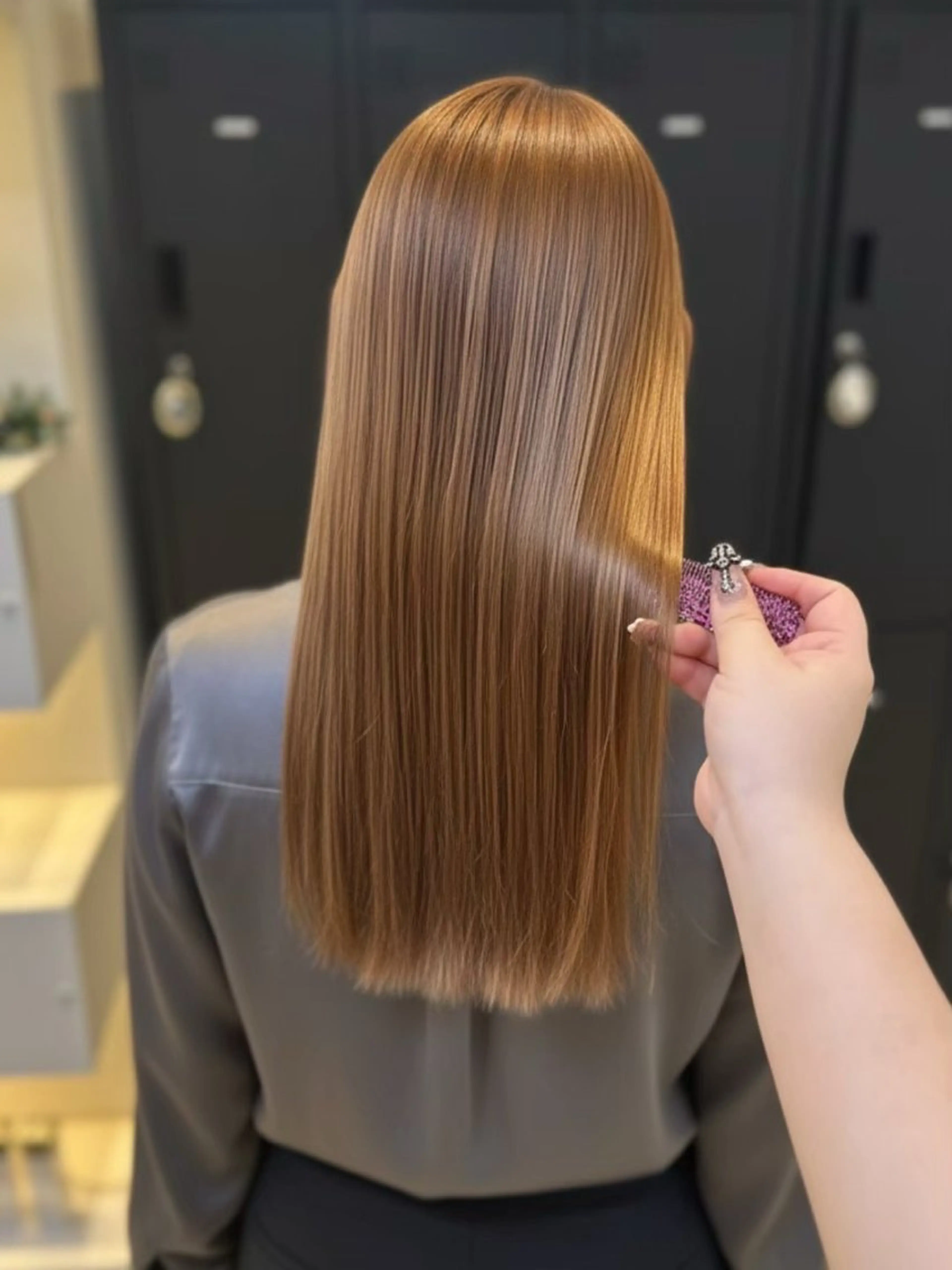 ロング カラー 🫧カラーモデル募集 純菜🫧のヘアスタイル