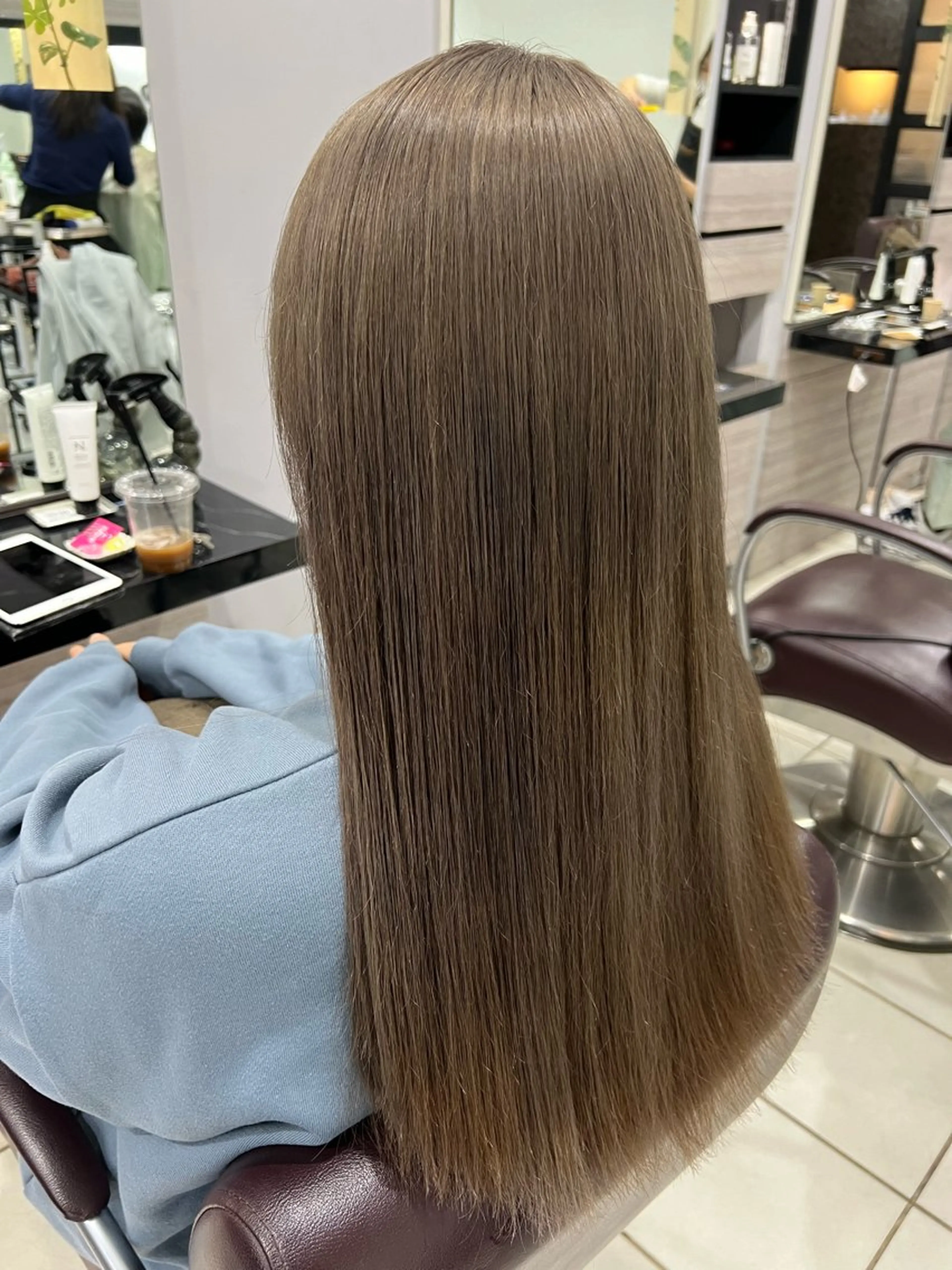 ロング カラー カット ルジャルダン葛西 NAOのヘアスタイル