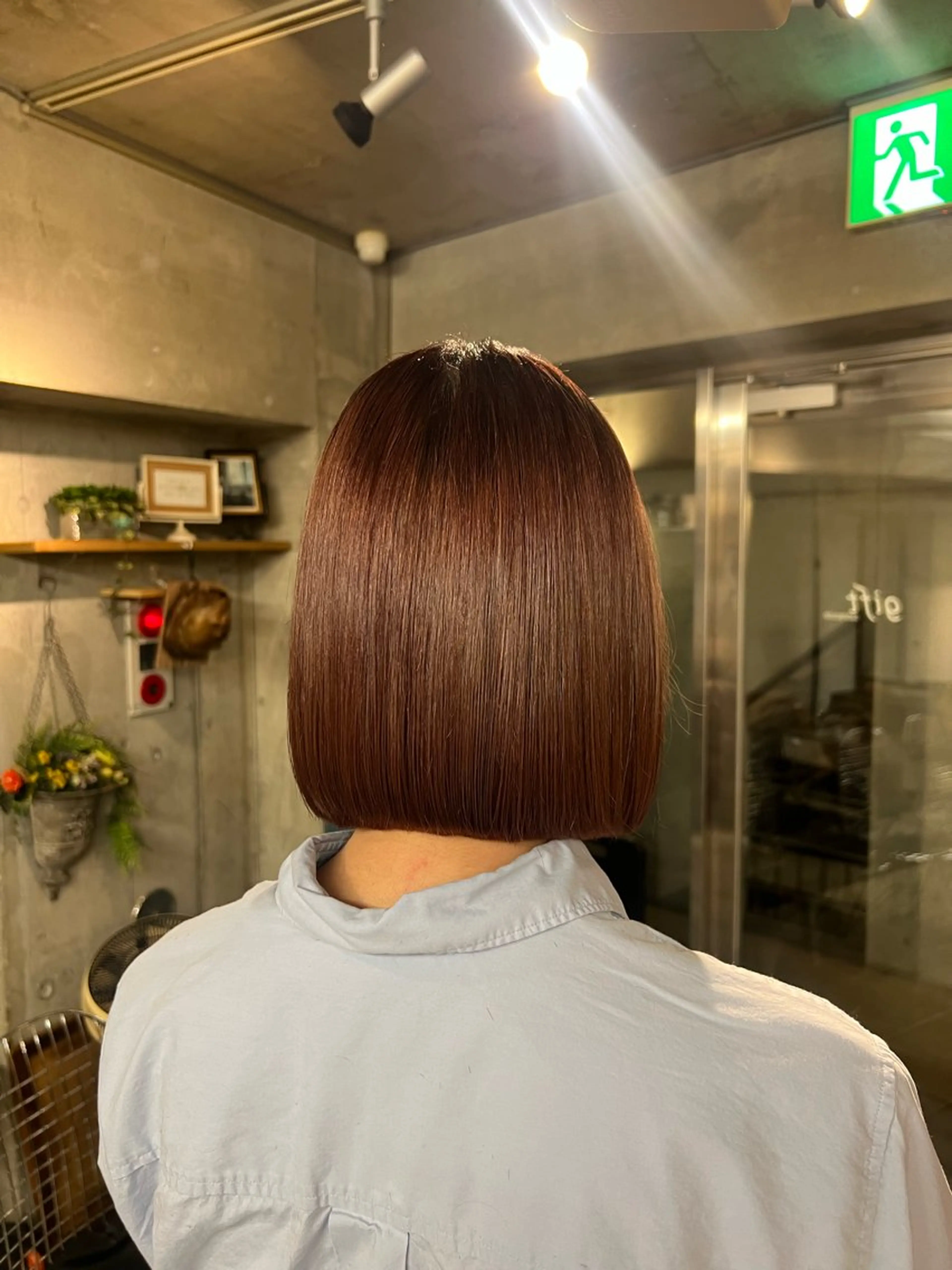 ショート ボブ 土田かほ/本日🈳 透明感カラー🍃のヘアスタイル