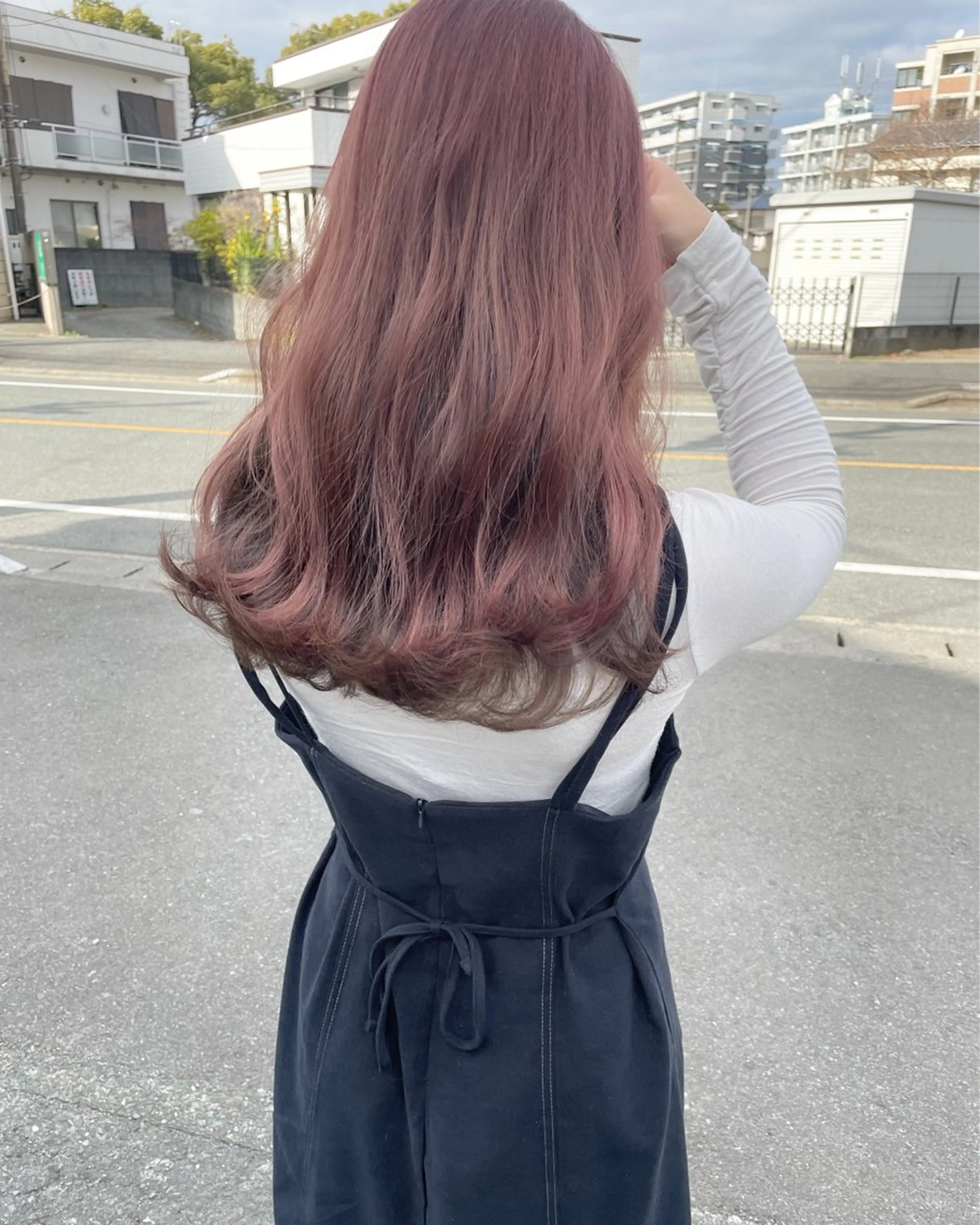 セミロング miri髪質改善 久留米/韓国のヘアスタイル